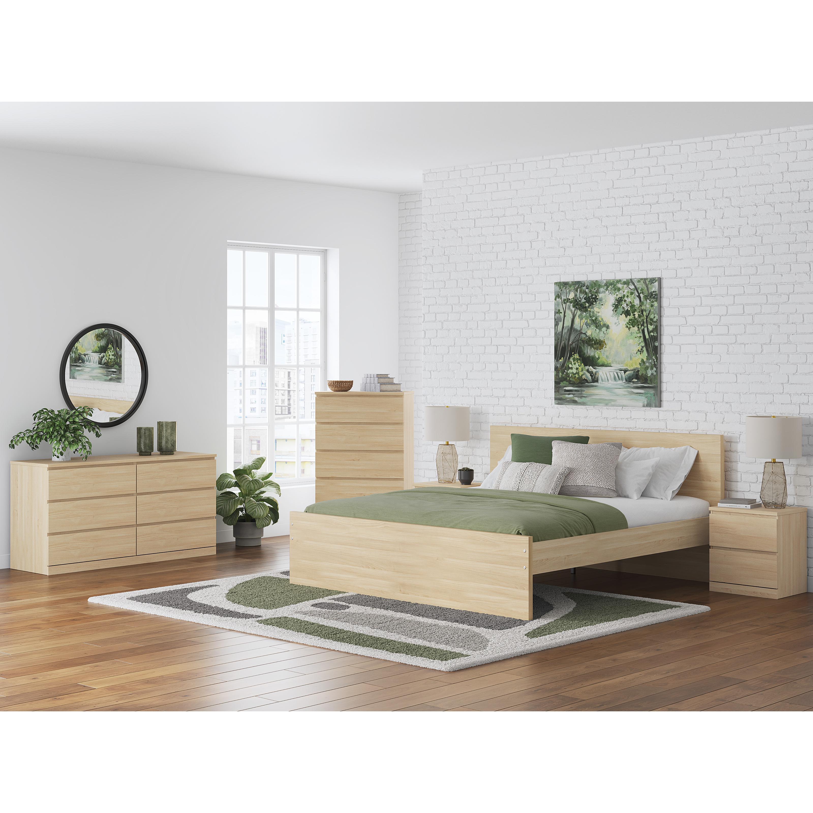  Size_Queen --  Onita EB9632B6 Queen Panel Platform Bed IMAGE 8