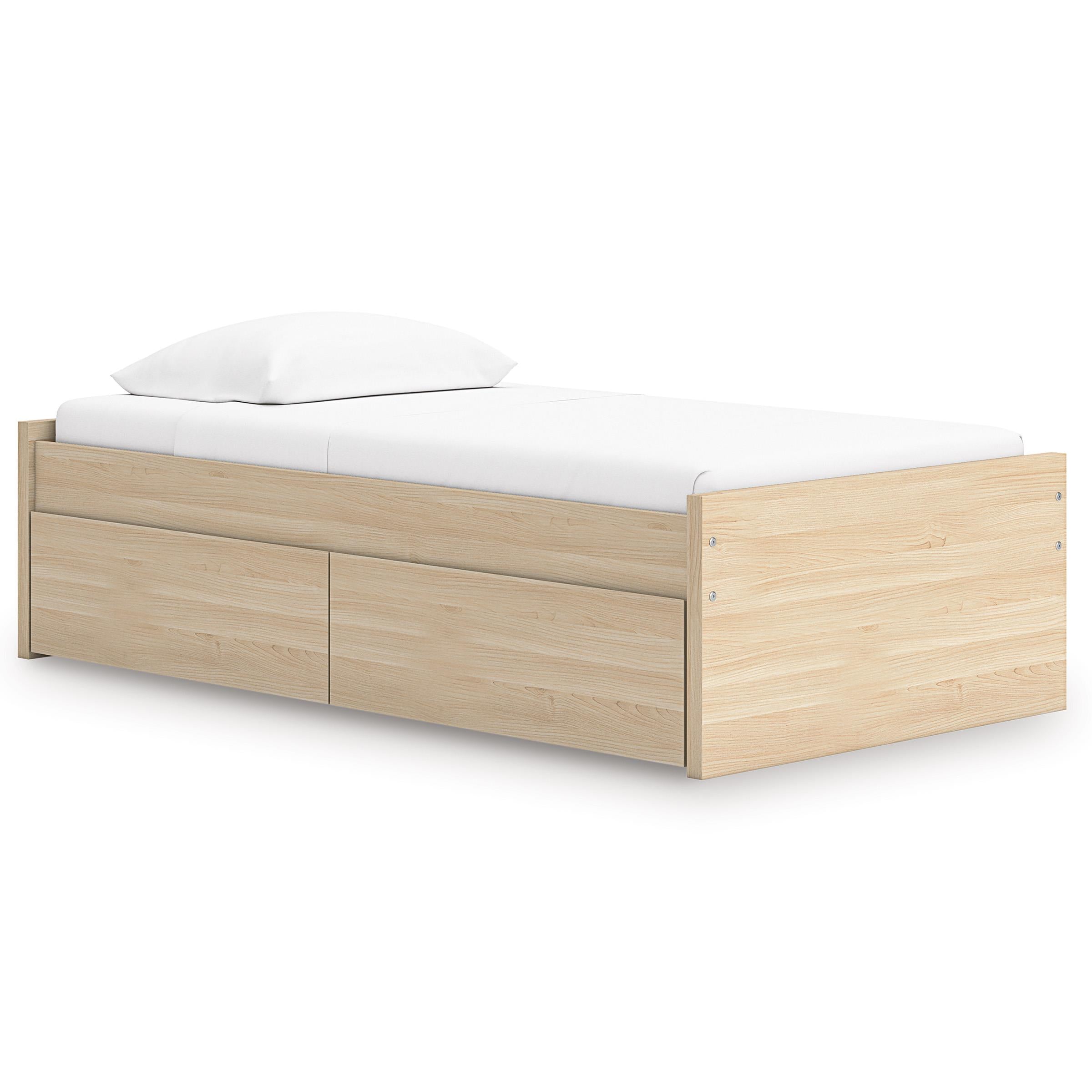  Size_Twin --  Signature Design by Ashley Onita Platform Bed with Storage IMAGE 1