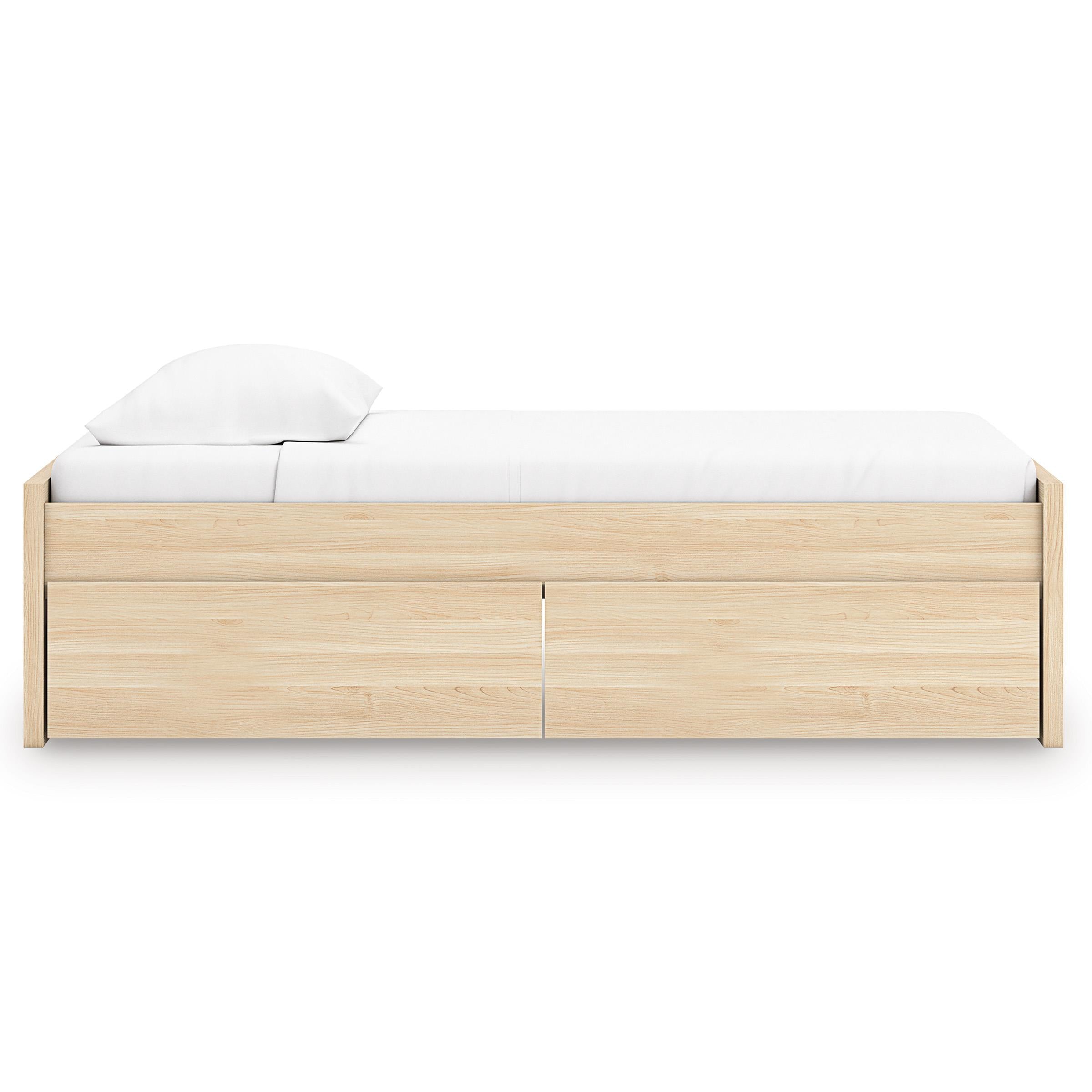  Size_Twin --  Signature Design by Ashley Onita Platform Bed with Storage IMAGE 4