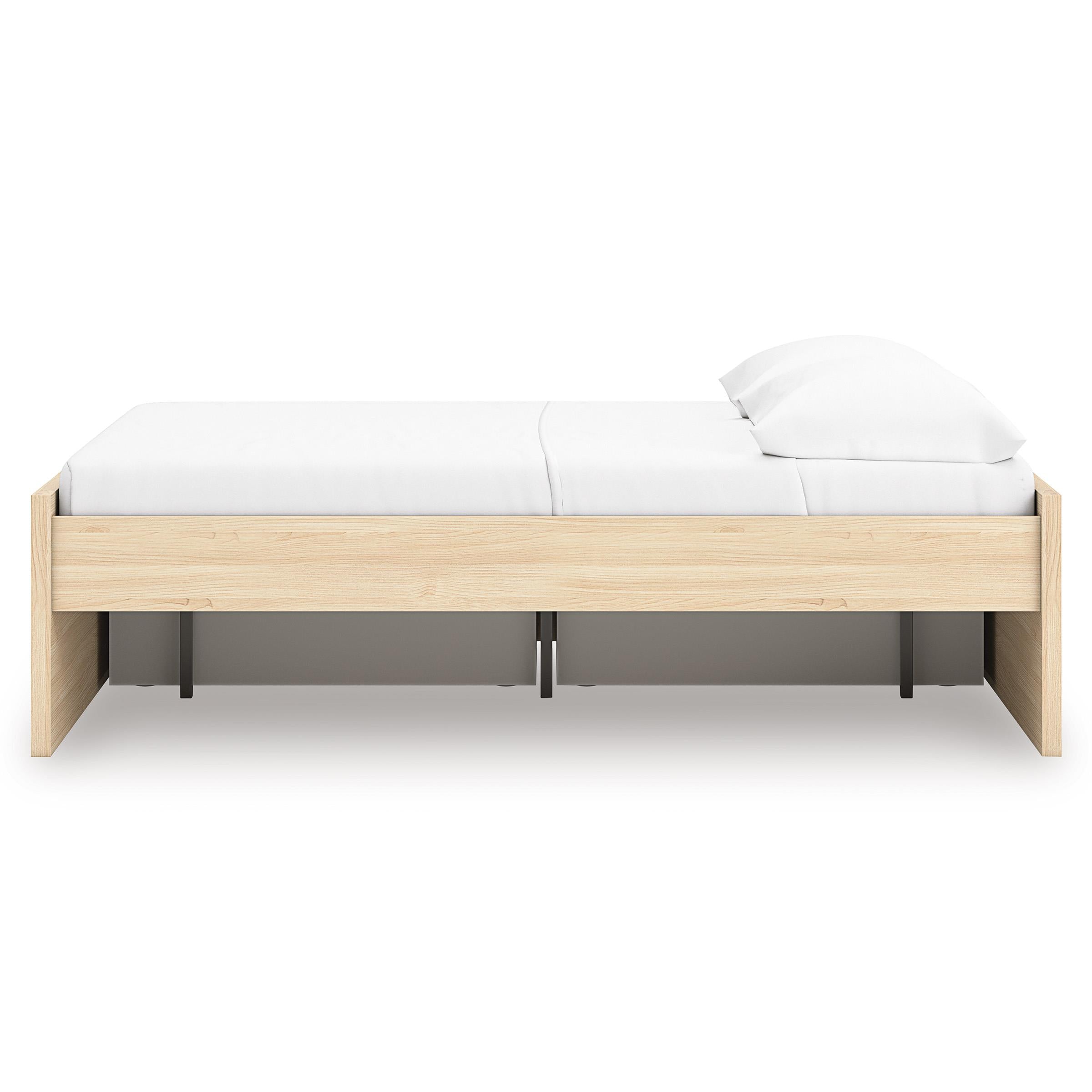  Size_Full --  Onita EB9632B8 Full Platform Bed with 1 Side Storage IMAGE 5