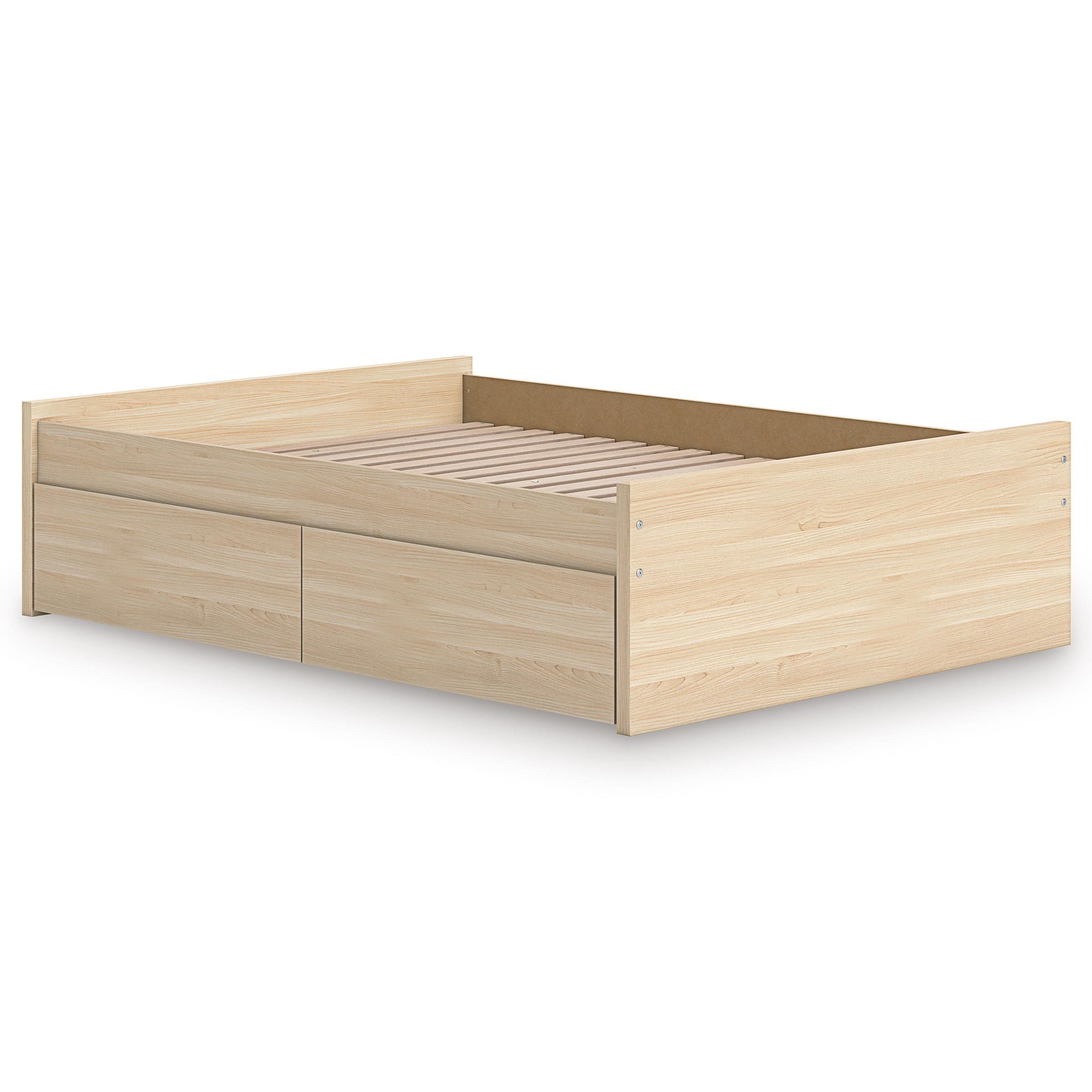  Size_Full --  Onita EB9632B8 Full Platform Bed with 1 Side Storage IMAGE 7