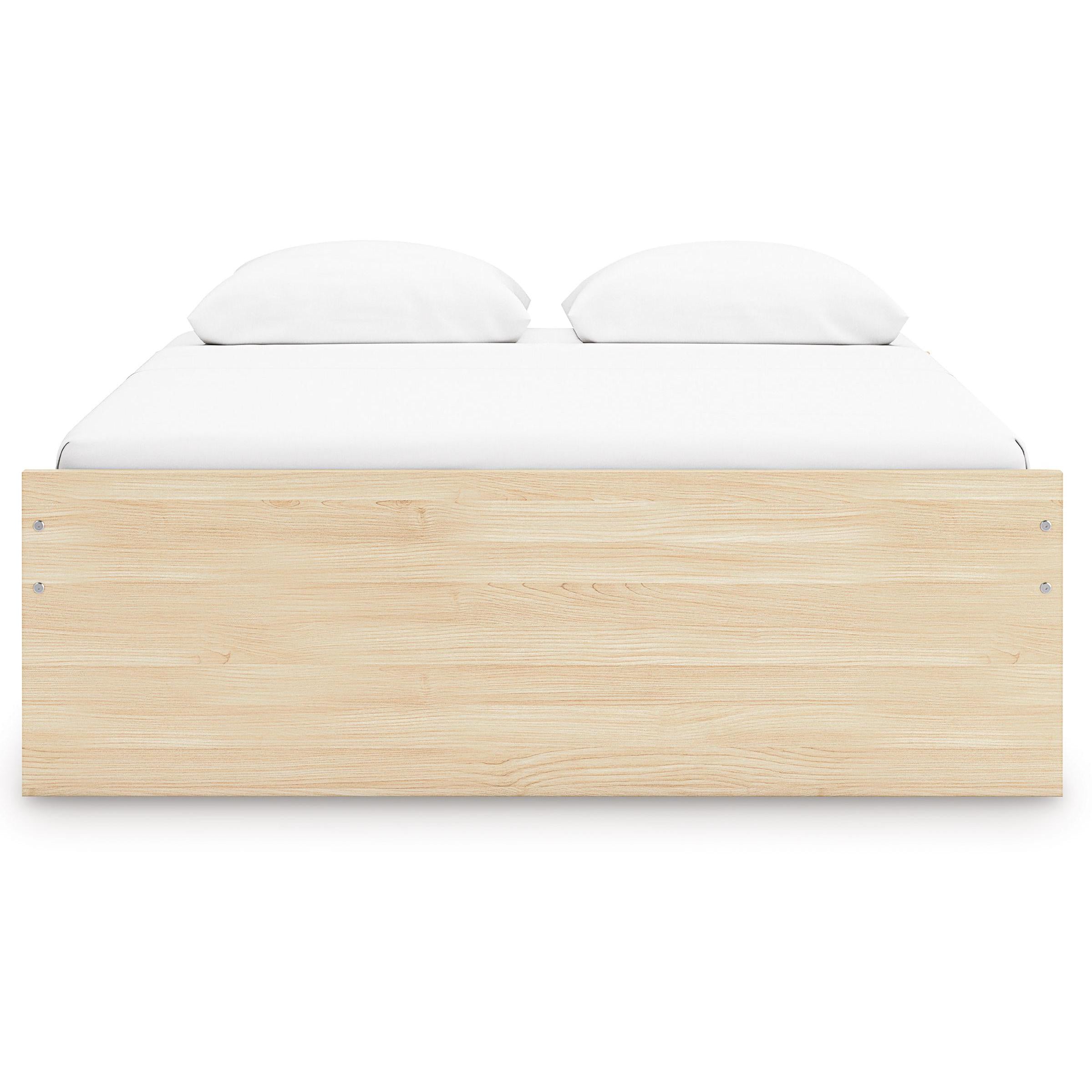  Size_Queen --  Onita EB9632B9 Queen Platform Bed with 1 Side Storage IMAGE 3