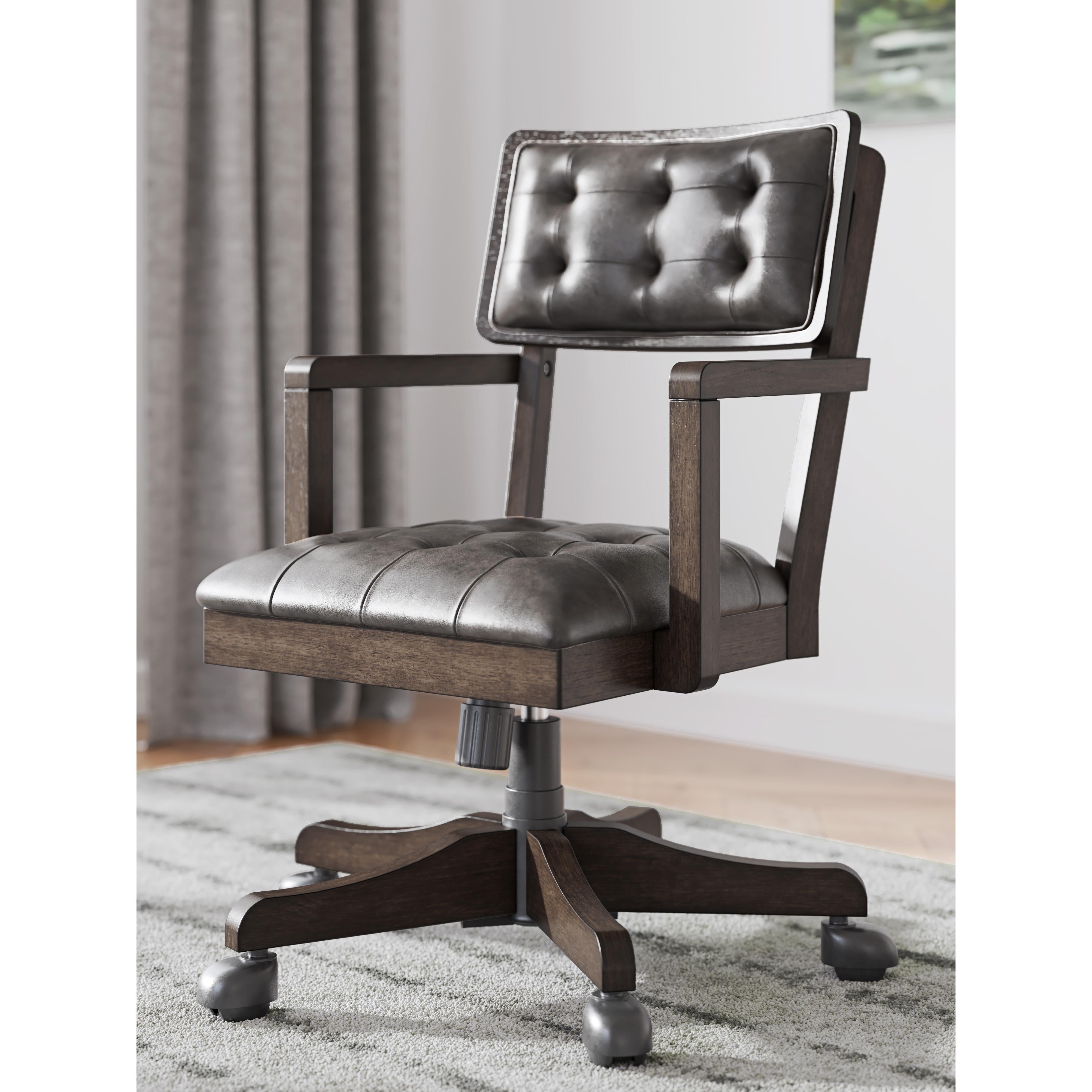 Signature Design by Ashley Breckington H556-01A Home Office Desk Chair IMAGE 5