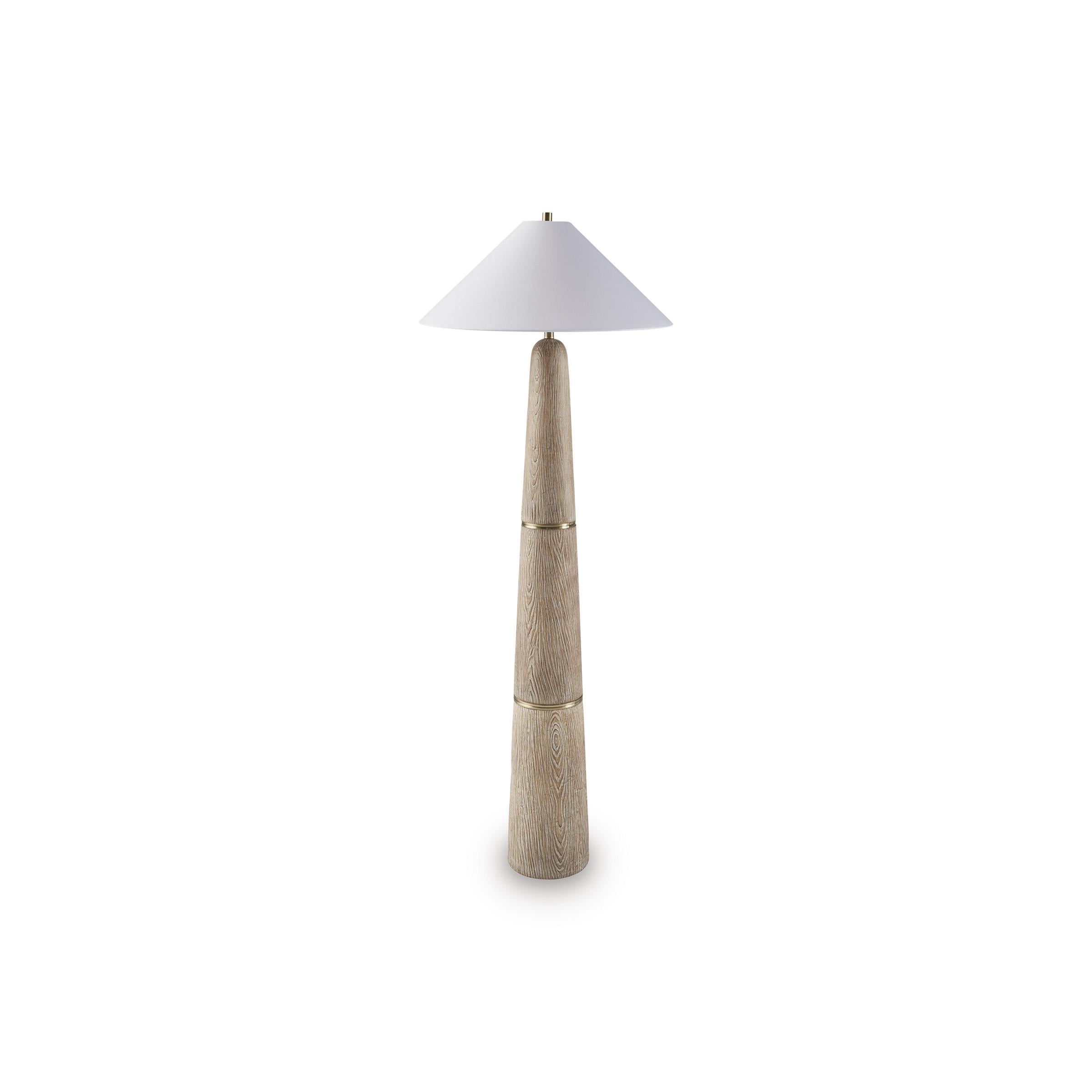  Signature Design by Ashley Gasparleigh L235811 Poly Floor Lamp IMAGE 1
