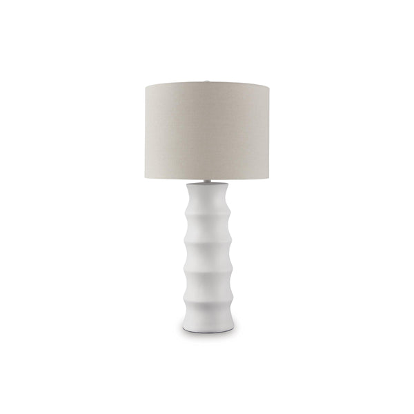 Signature Design by Ashley Veraleigh L235854 Poly Table Lamp