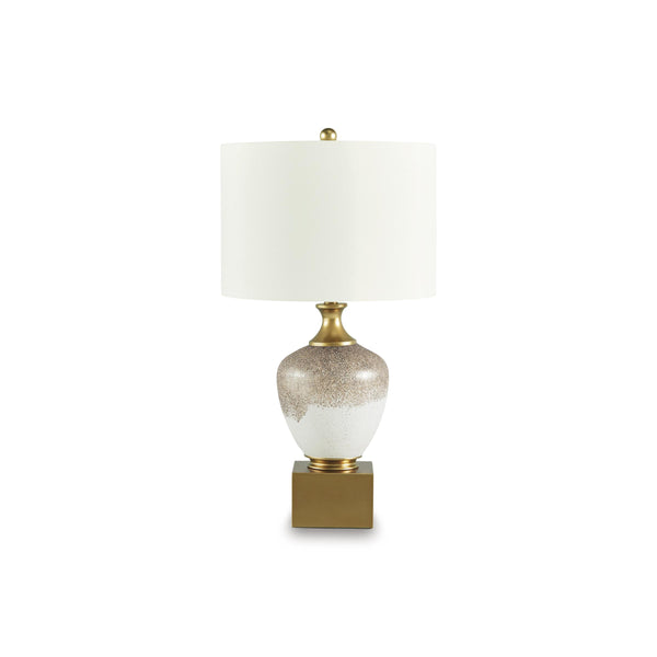 Signature Design by Ashley Tavisburg L430894 Glass Table Lamp