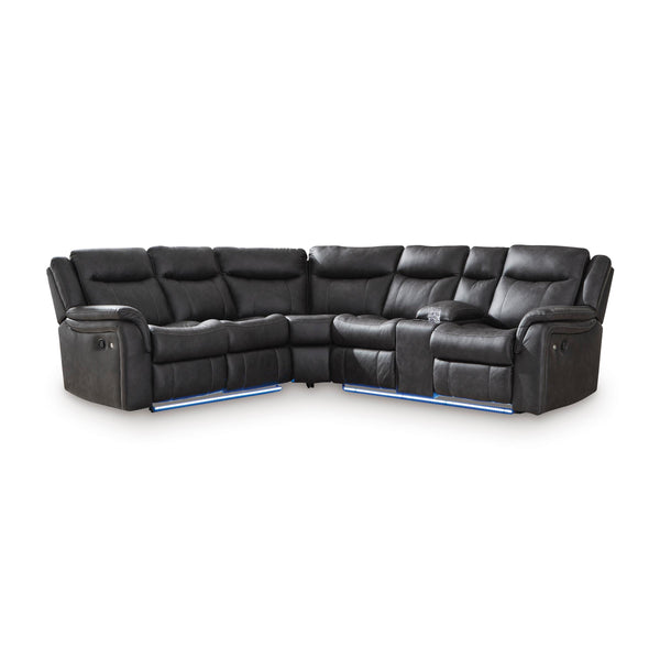 Signature Design by Ashley Sultan Meadow PC13001S1 2 pc Reclining Sectional