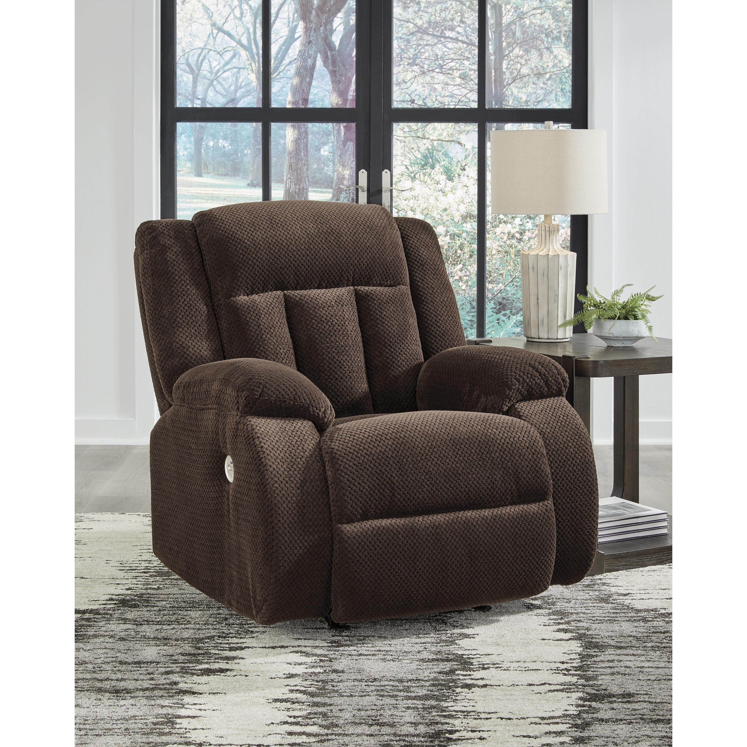  Manufacturer Color_Chocolate --  Observation PC2140698 Power Rocker Recliner IMAGE 5