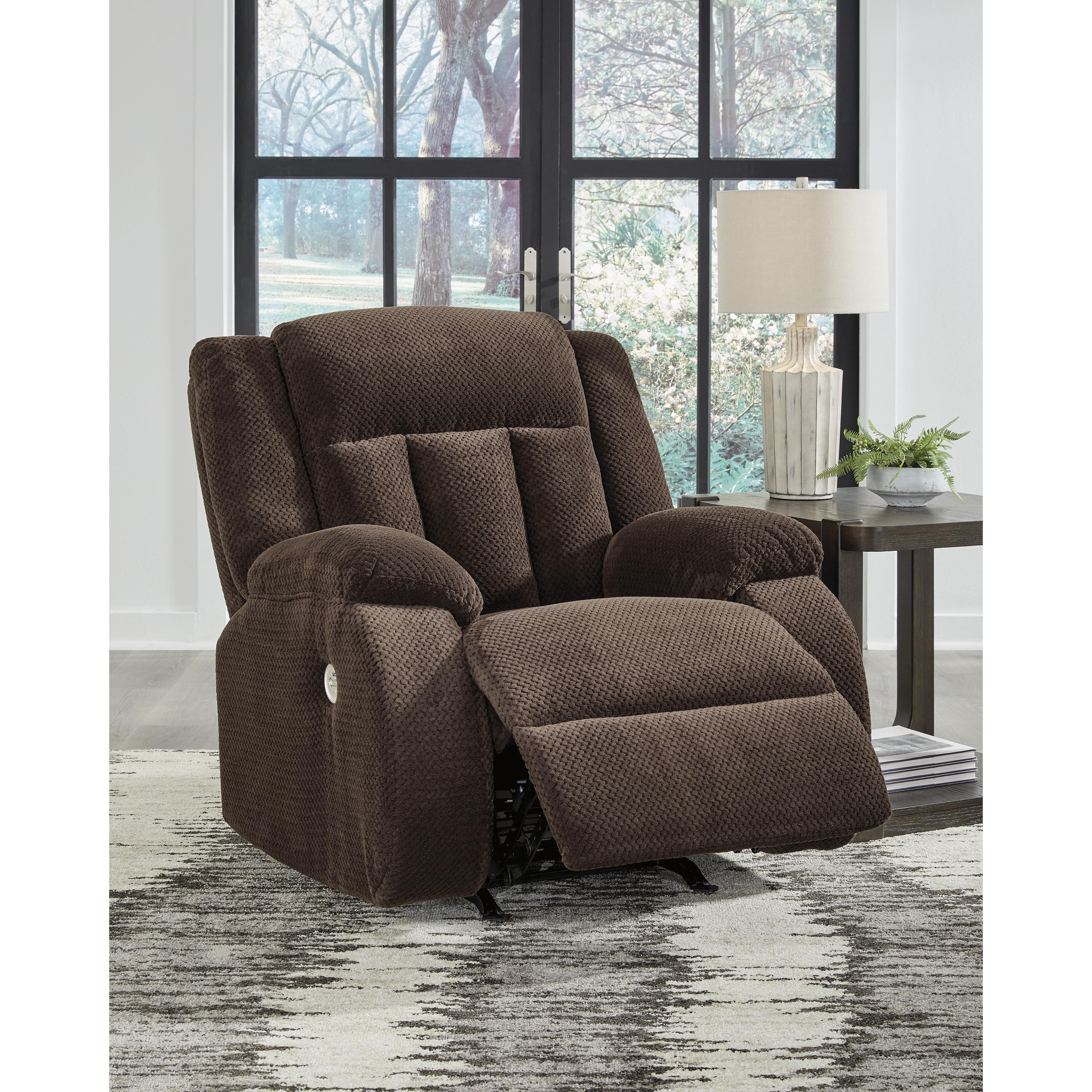  Manufacturer Color_Chocolate --  Observation PC2140698 Power Rocker Recliner IMAGE 6