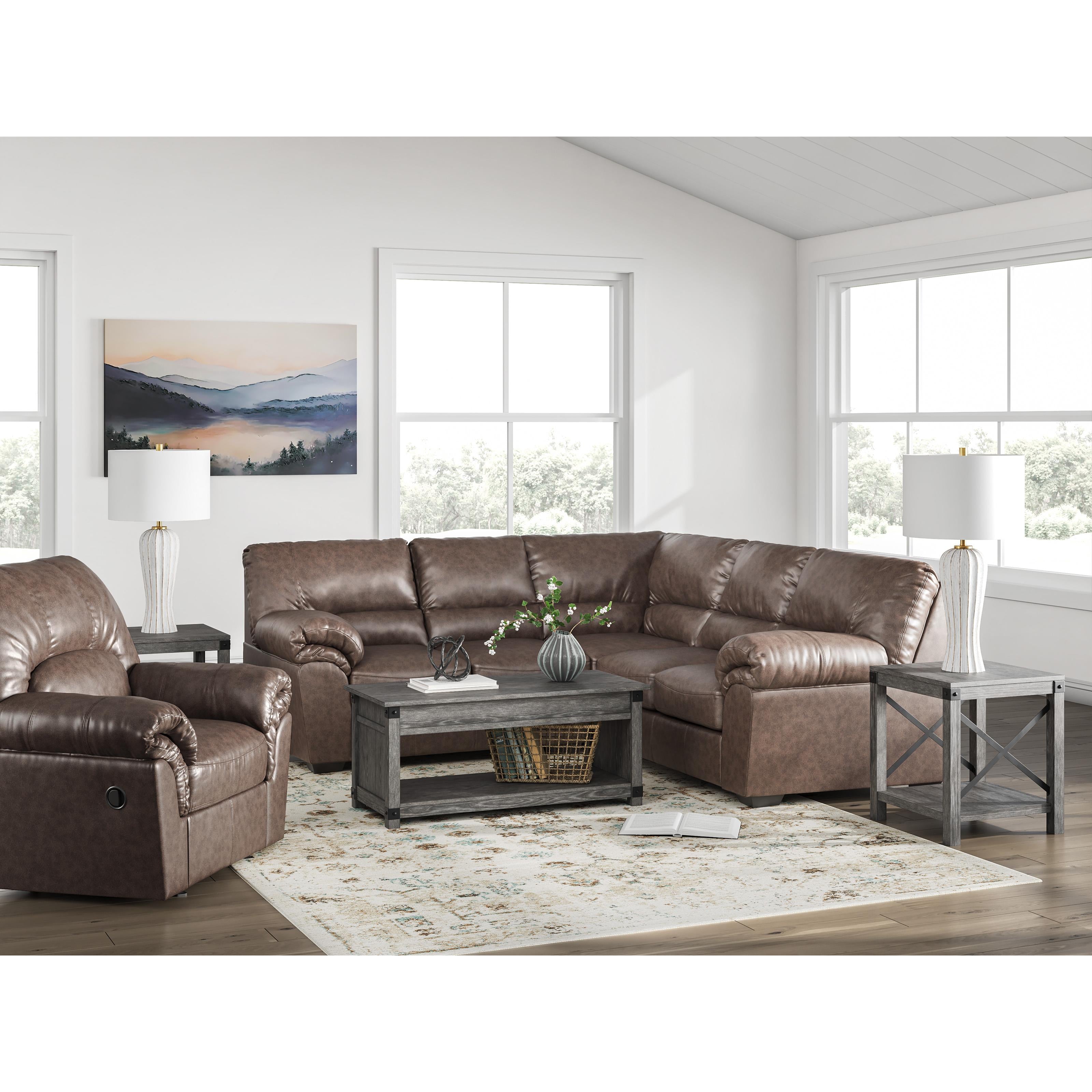  Manufacturer Color_Umber --  WillowBend PC27705S1 2 pc Sectional IMAGE 4
