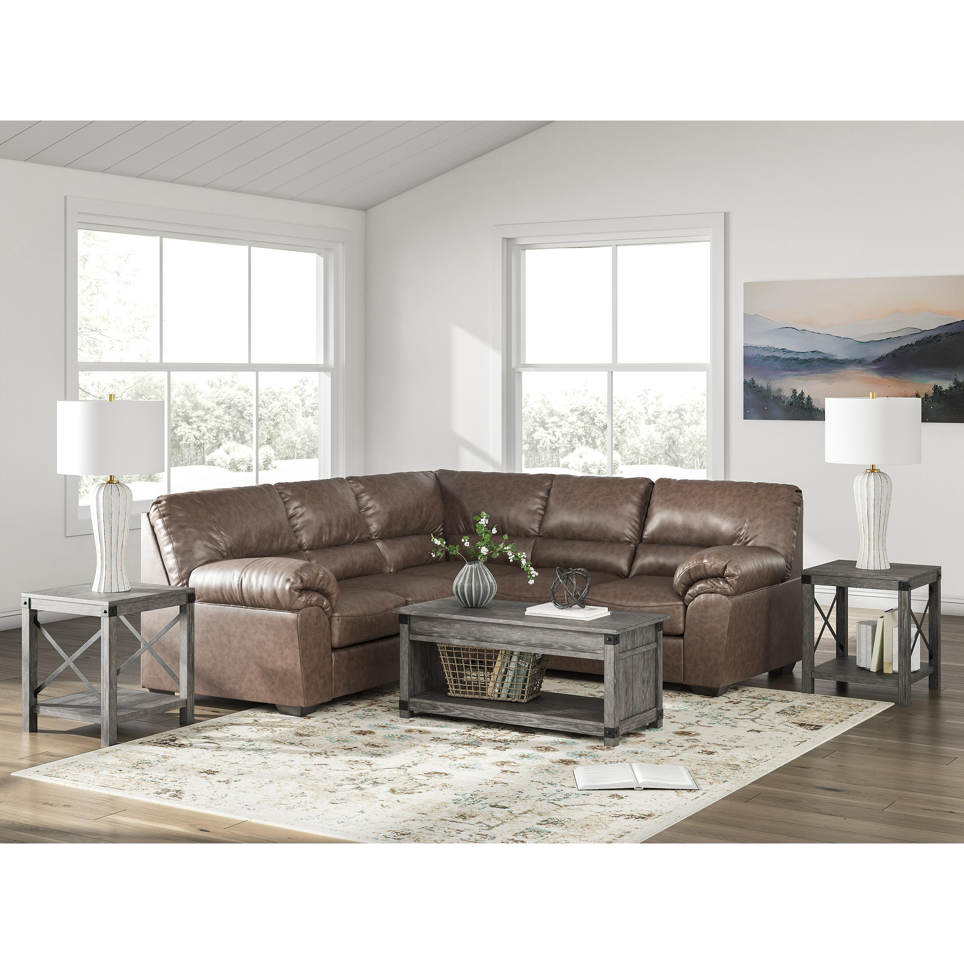  Manufacturer Color_Umber --  WillowBend PC27705S2 2 pc Sectional IMAGE 3