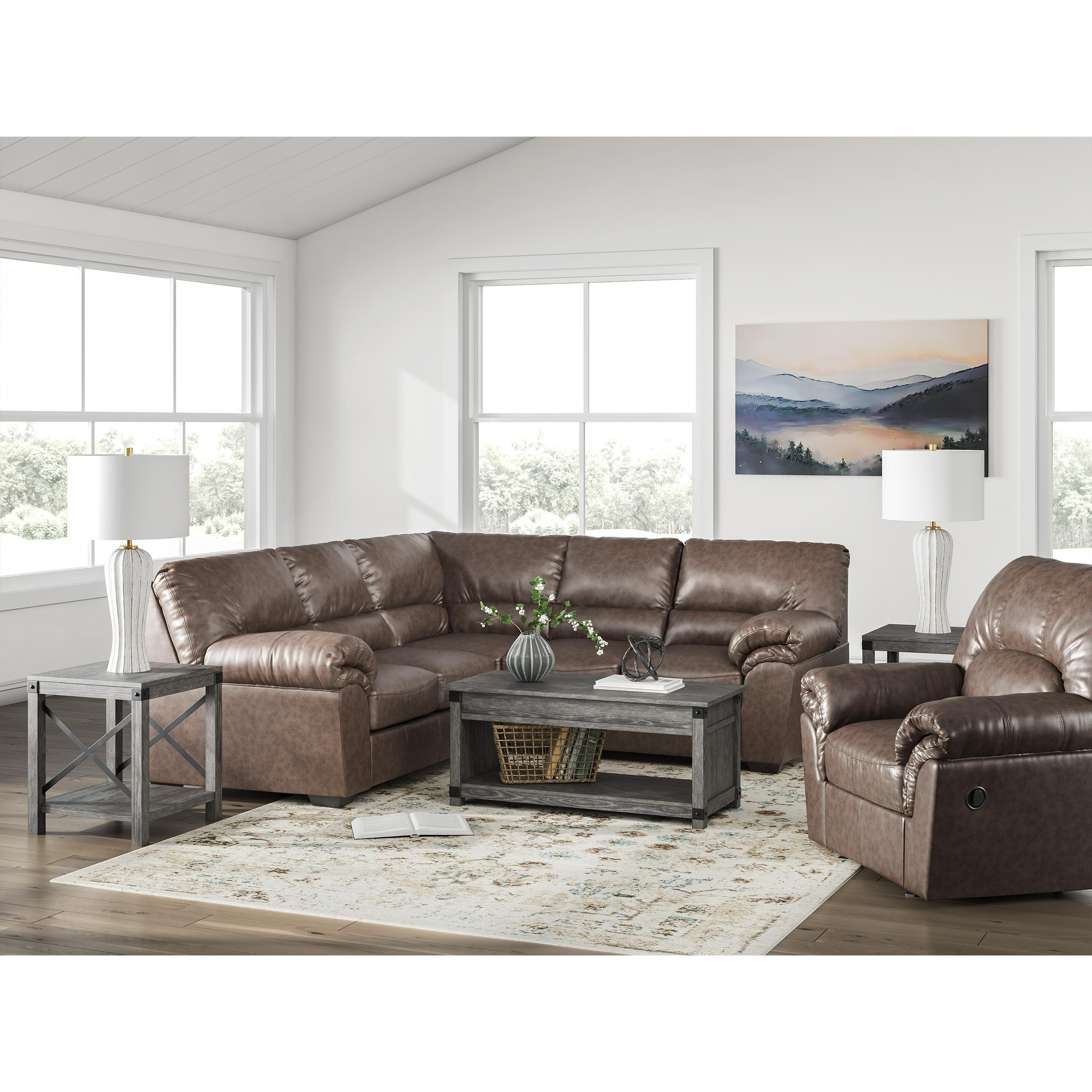  Manufacturer Color_Umber --  WillowBend PC27705S2 2 pc Sectional IMAGE 4