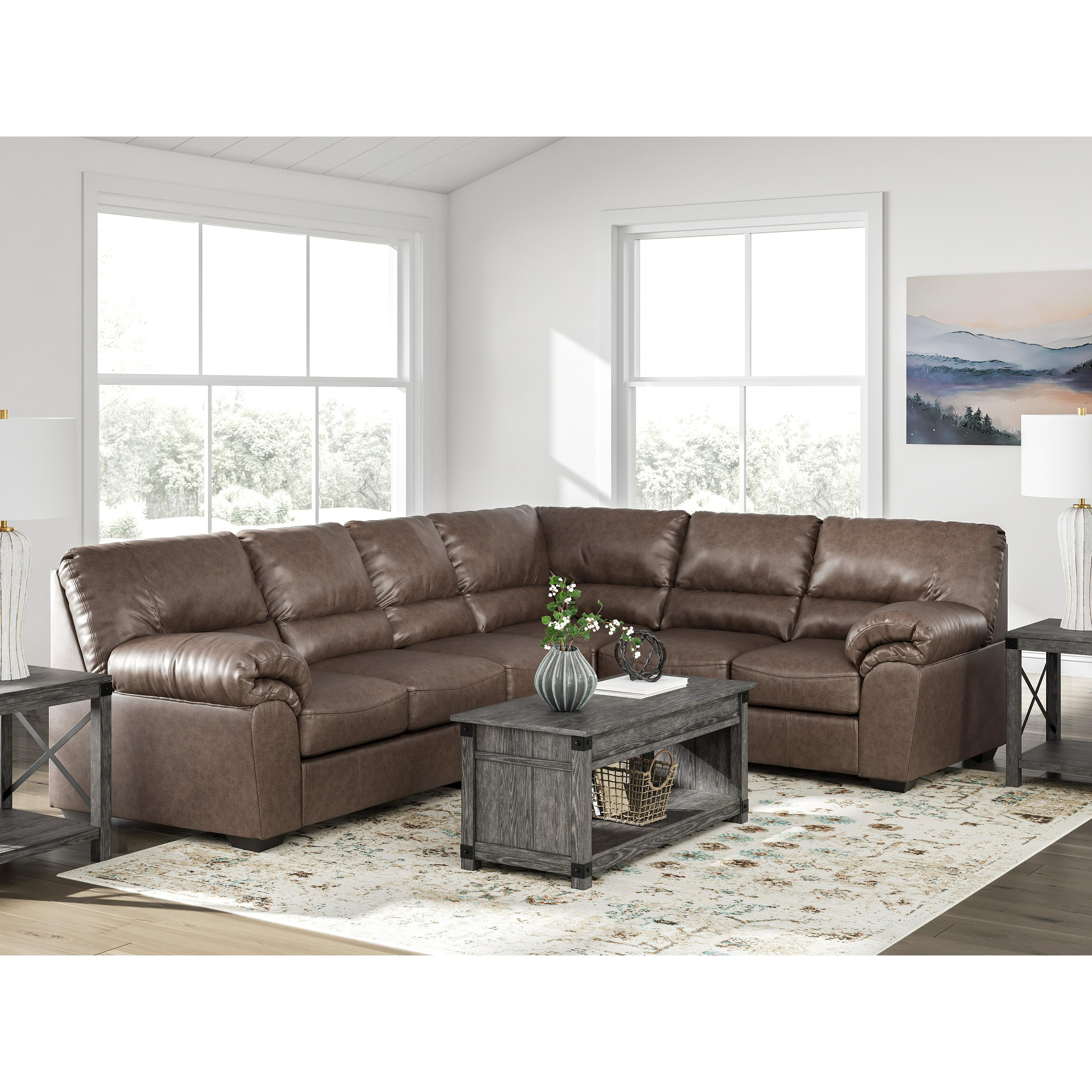  Manufacturer Color_Umber --  WillowBend PC27705S3 3 pc Sectional IMAGE 3
