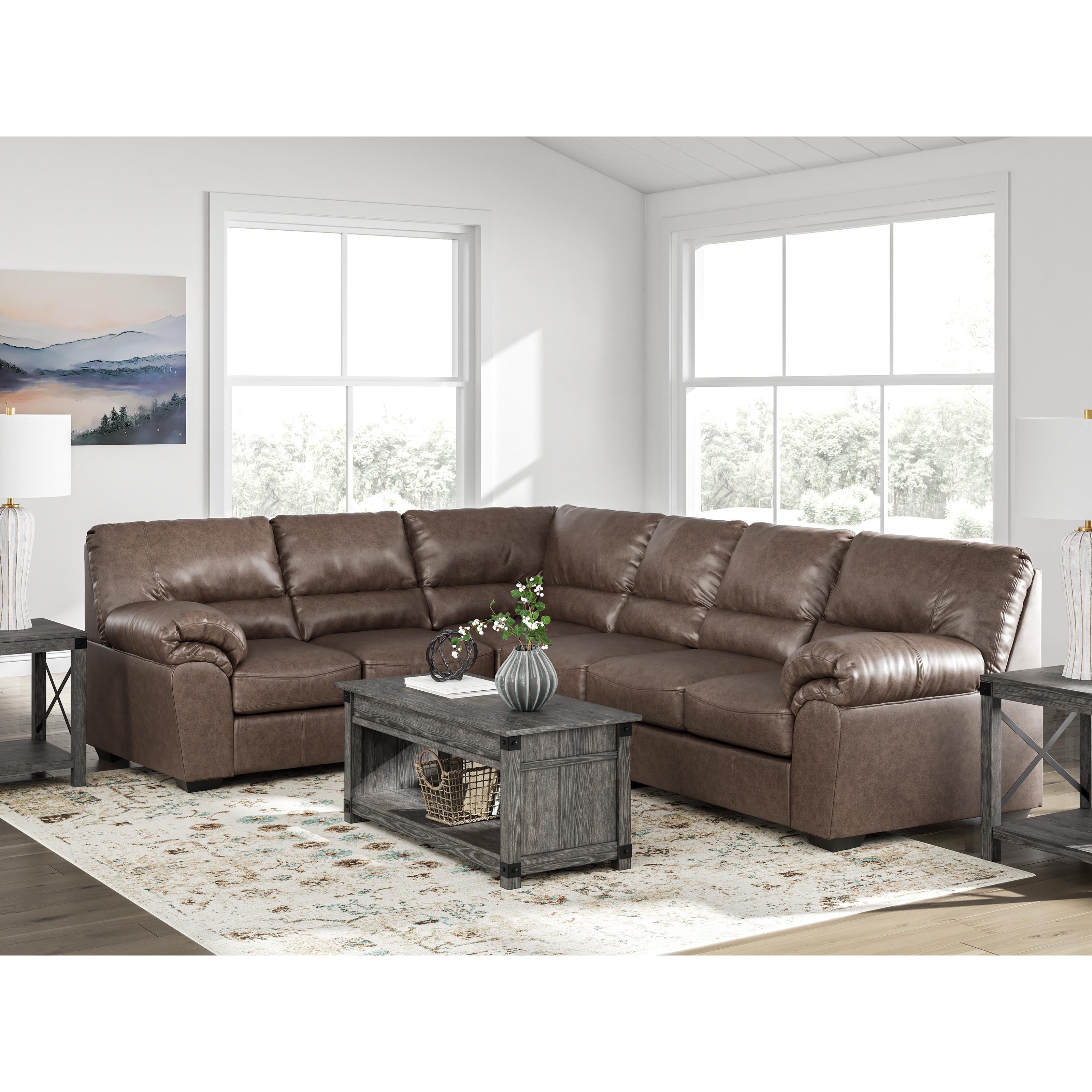  Manufacturer Color_Umber --  WillowBend PC27705S4 3 pc Sectional IMAGE 3