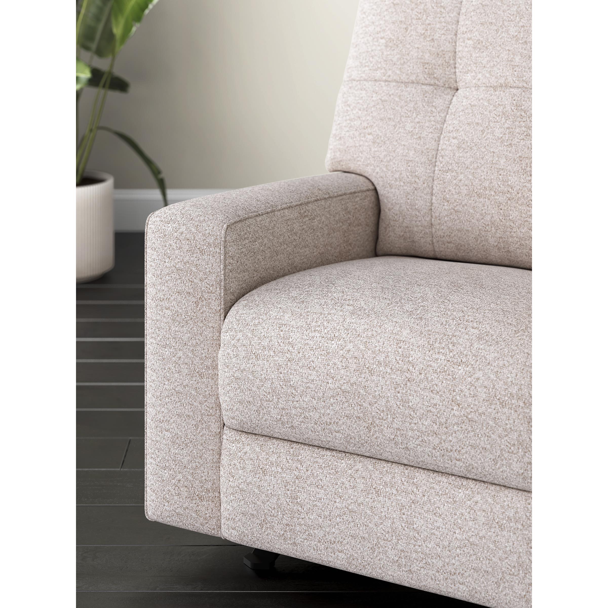  Manufacturer Color_Stone --  Signature Design by Ashley Larimer Rocker Fabric Recliner IMAGE 8