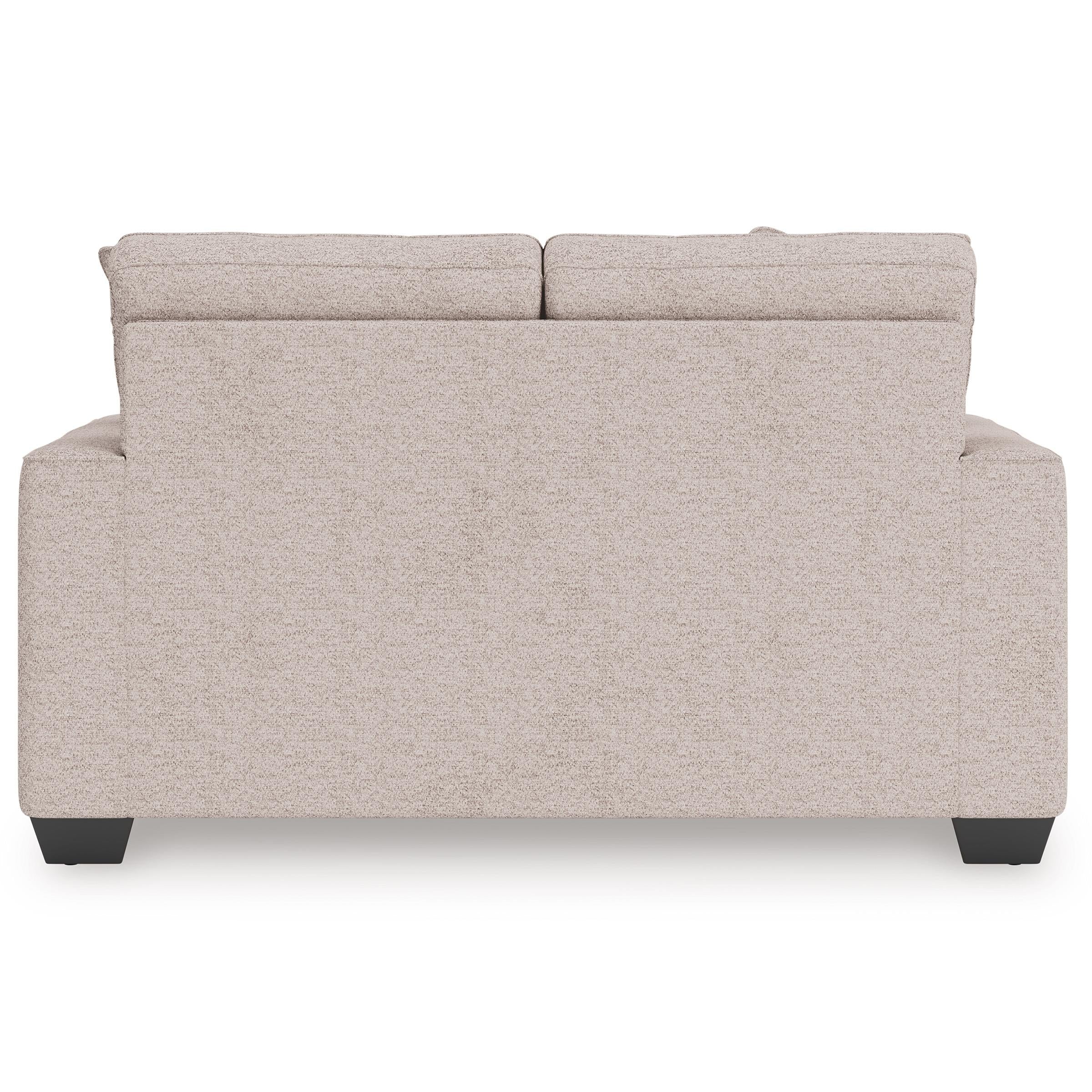  Manufacturer Color_Stone --  Signature Design by Ashley Larimer Stationary Fabric Loveseat IMAGE 4