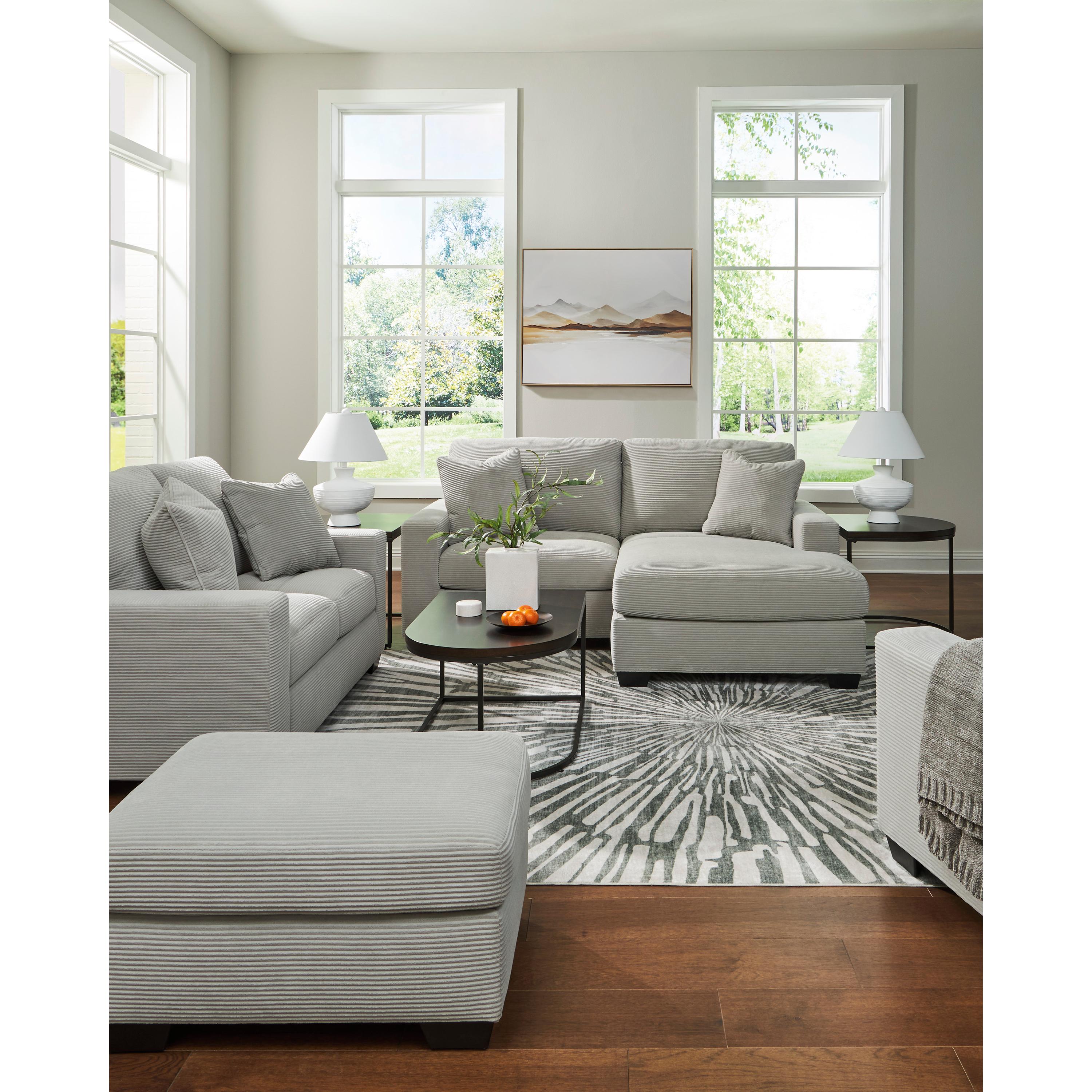  Manufacturer Color_Smoke --  Signature Design by Ashley Greenbriar Stationary Fabric Sofa IMAGE 6