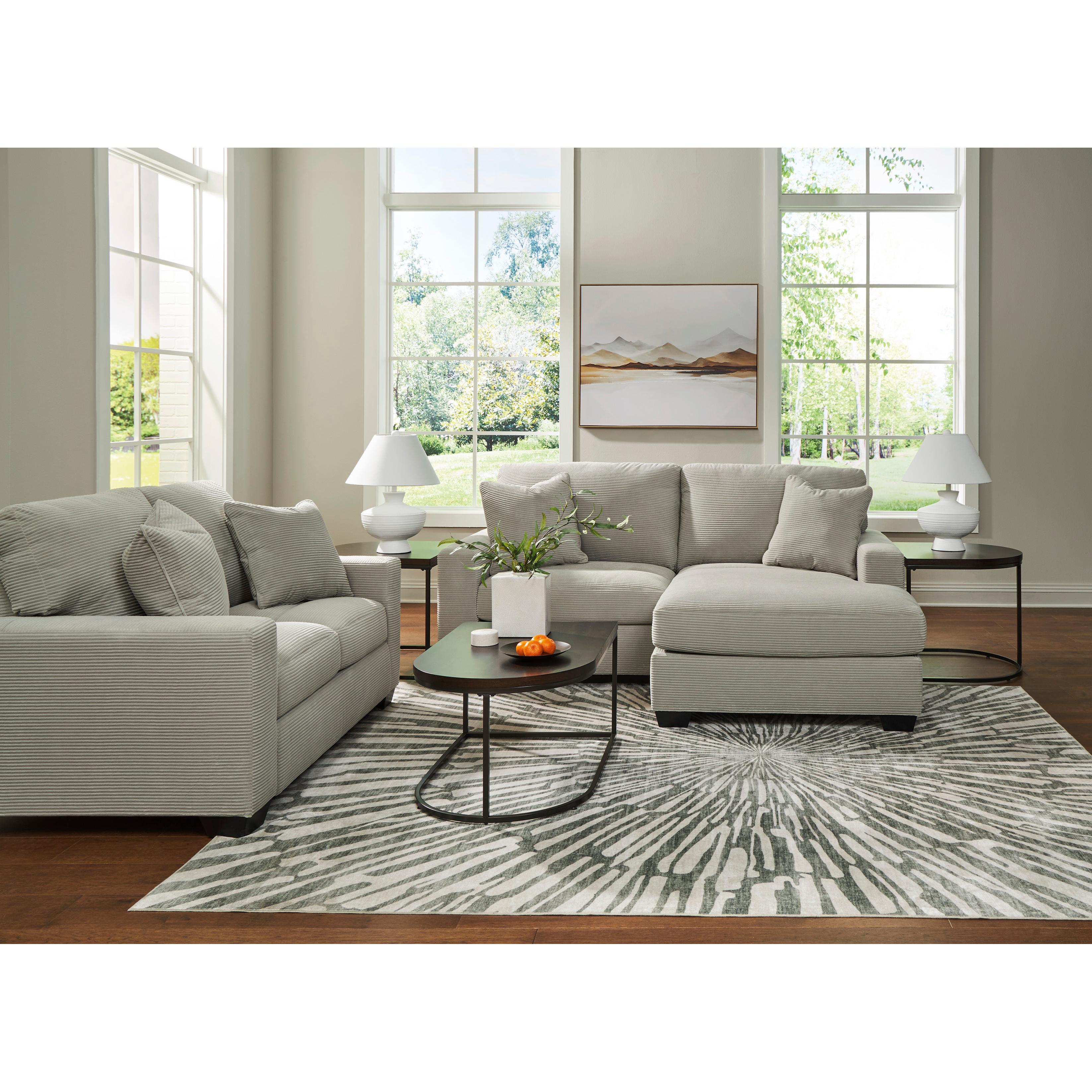  Manufacturer Color_Smoke --  Signature Design by Ashley Greenbriar Stationary Fabric Sofa IMAGE 8