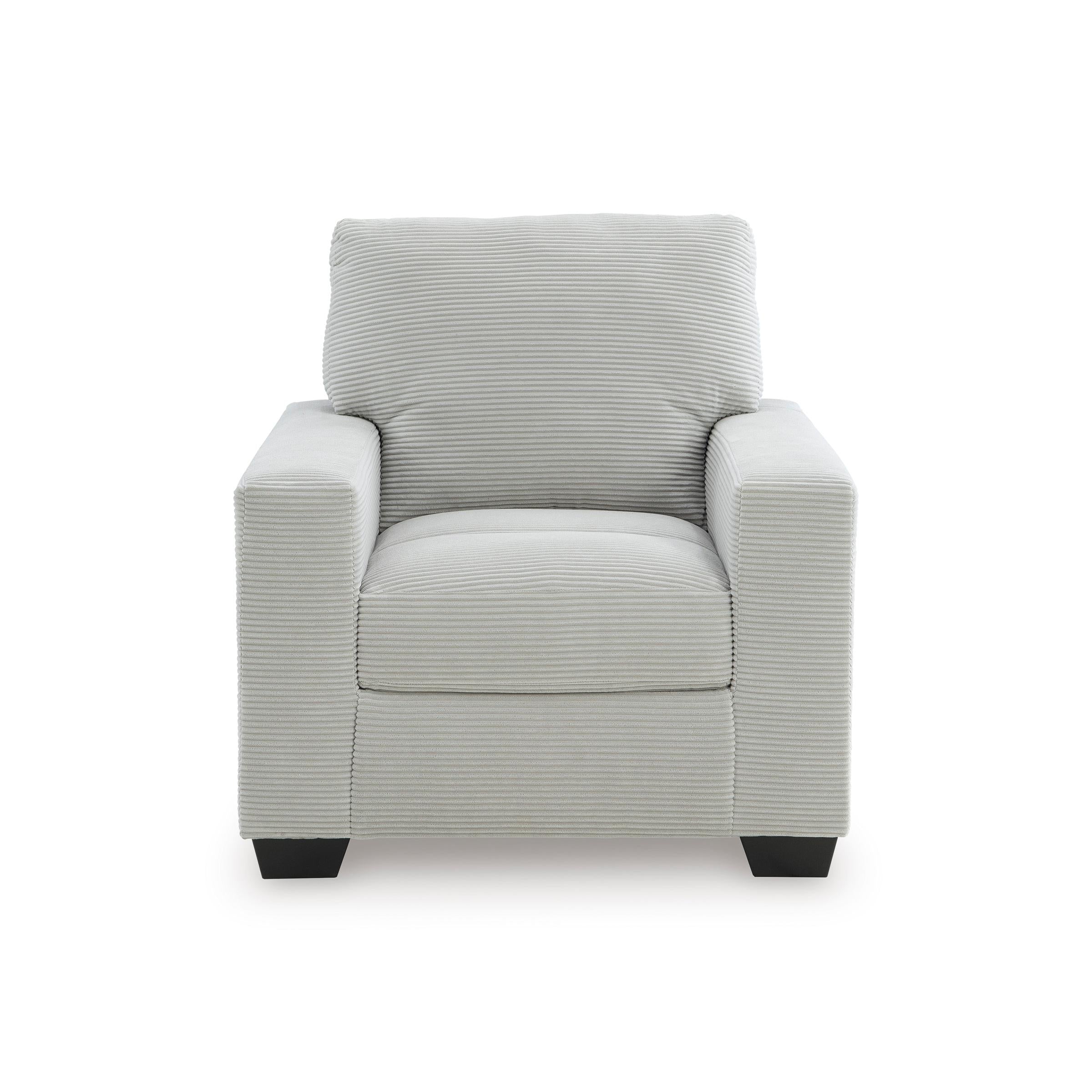  Manufacturer Color_Smoke --  Signature Design by Ashley Greenbriar Stationary Fabric Chair IMAGE 2