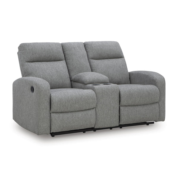 Signature Design by Ashley Gauntlet PC4220494 Double Reclining Loveseat with Console