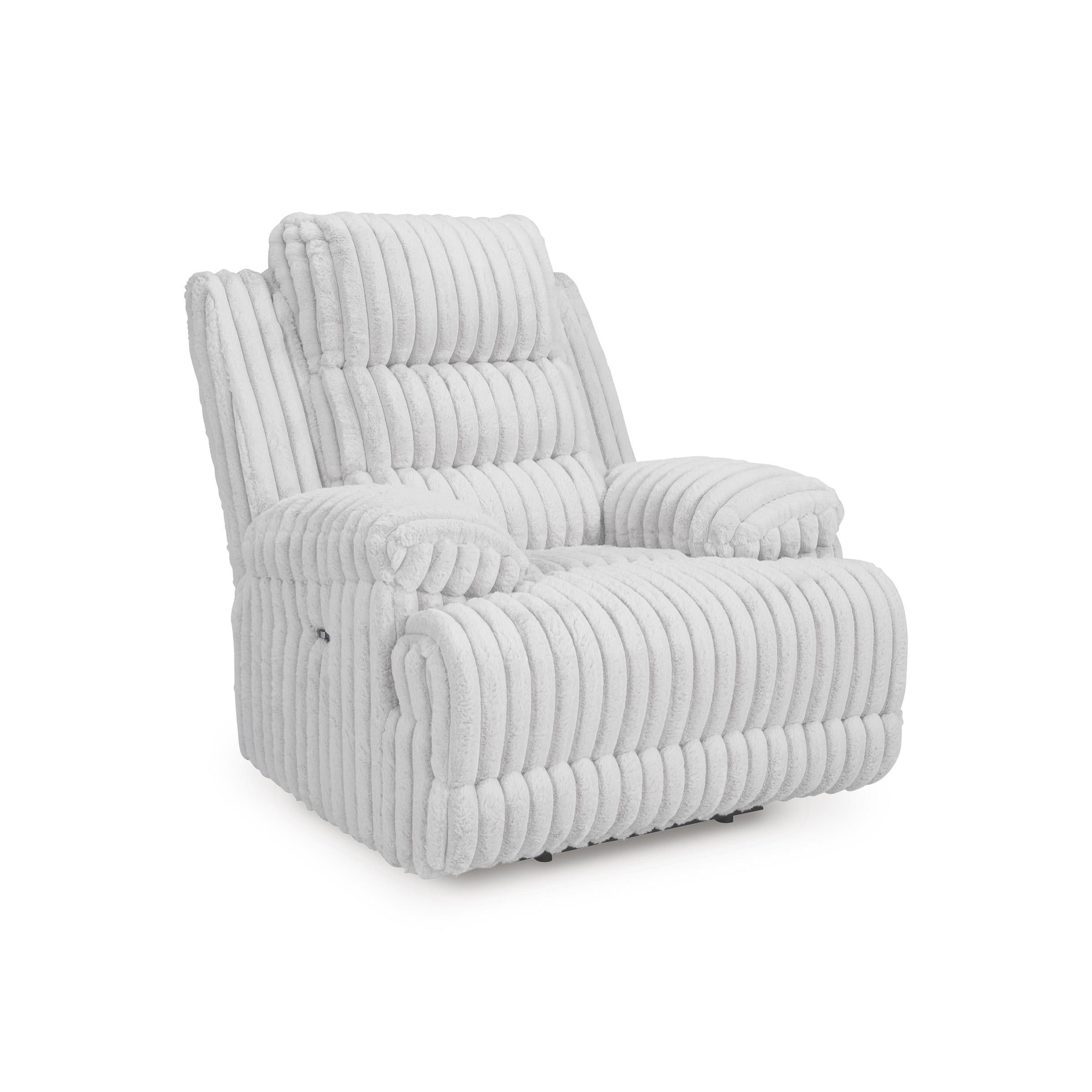  Manufacturer Color_Alloy --  Signature Design by Ashley Falls Fabric Recliner with Wall Recline IMAGE 1