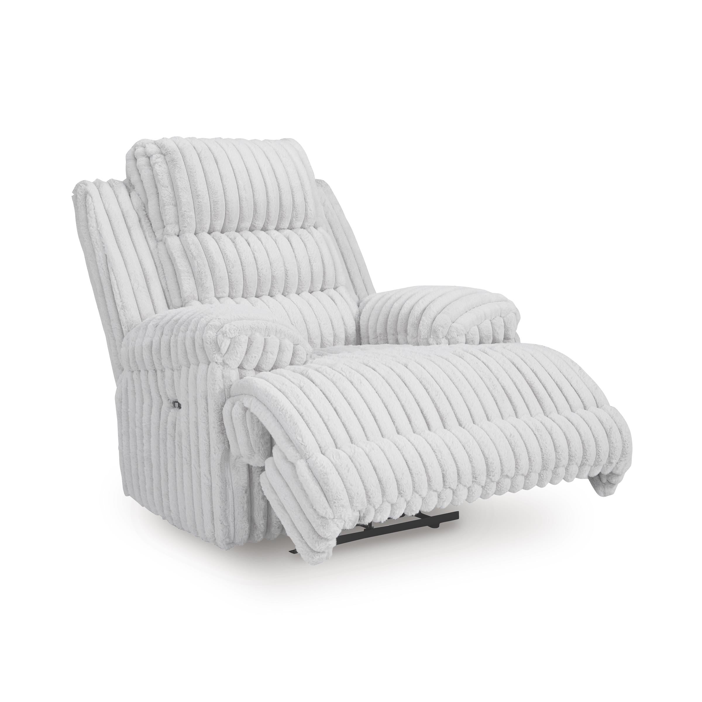  Manufacturer Color_Alloy --  Signature Design by Ashley Falls Fabric Recliner with Wall Recline IMAGE 2