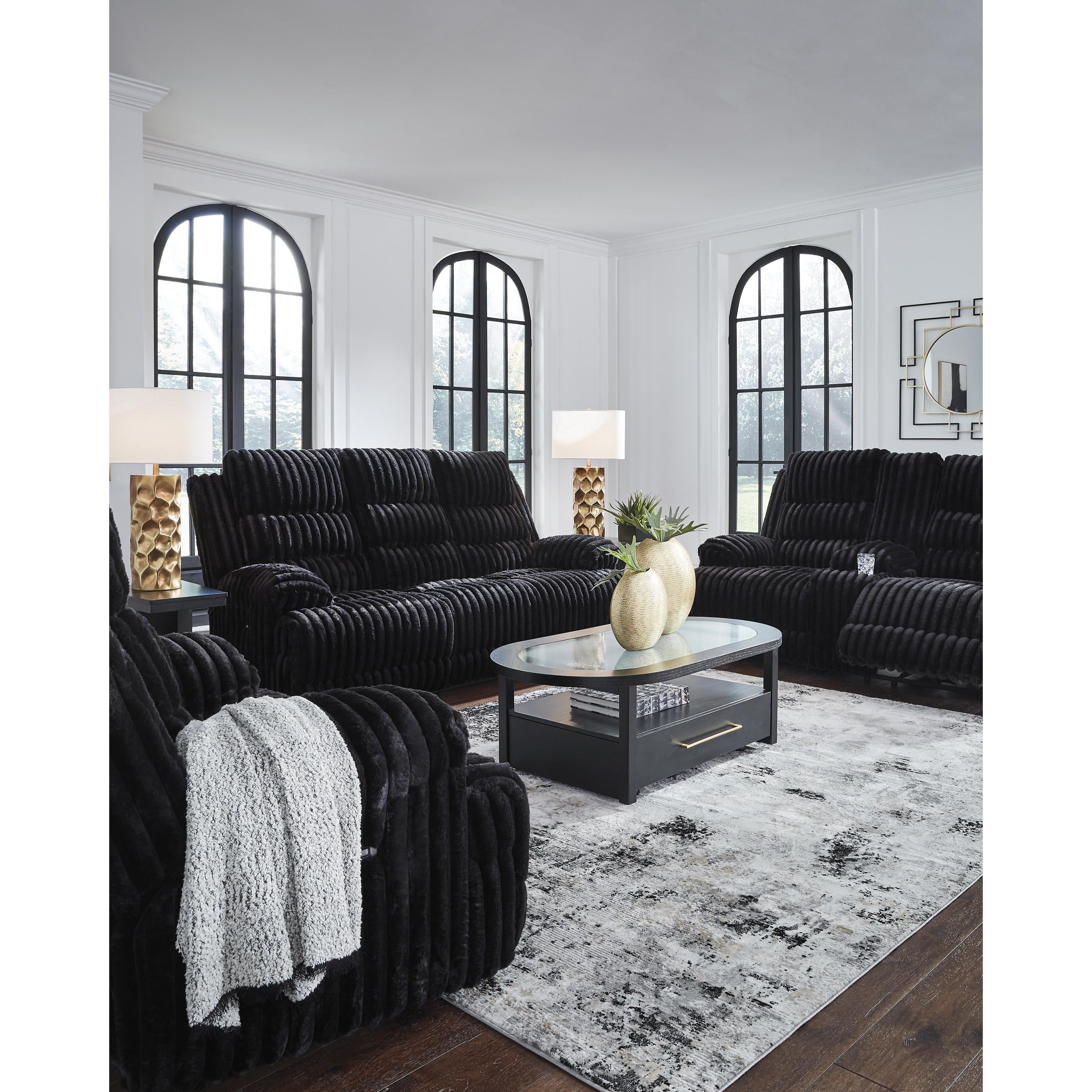  Manufacturer Color_Onyx --  Rhine Falls PC4280599 Reclining Power Sofa with Drop Down Table IMAGE 11