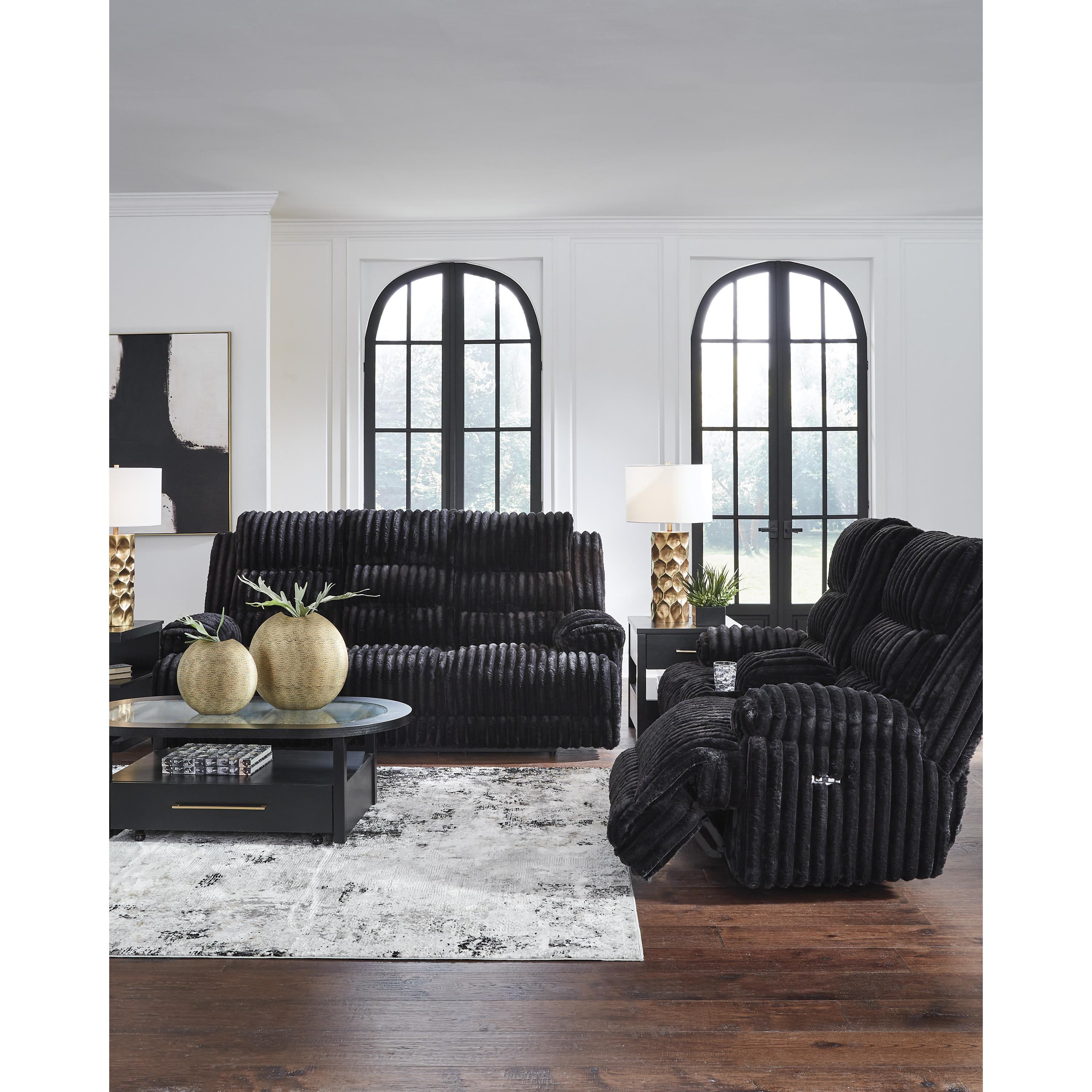  Manufacturer Color_Onyx --  Rhine Falls PC4280599 Reclining Power Sofa with Drop Down Table IMAGE 12