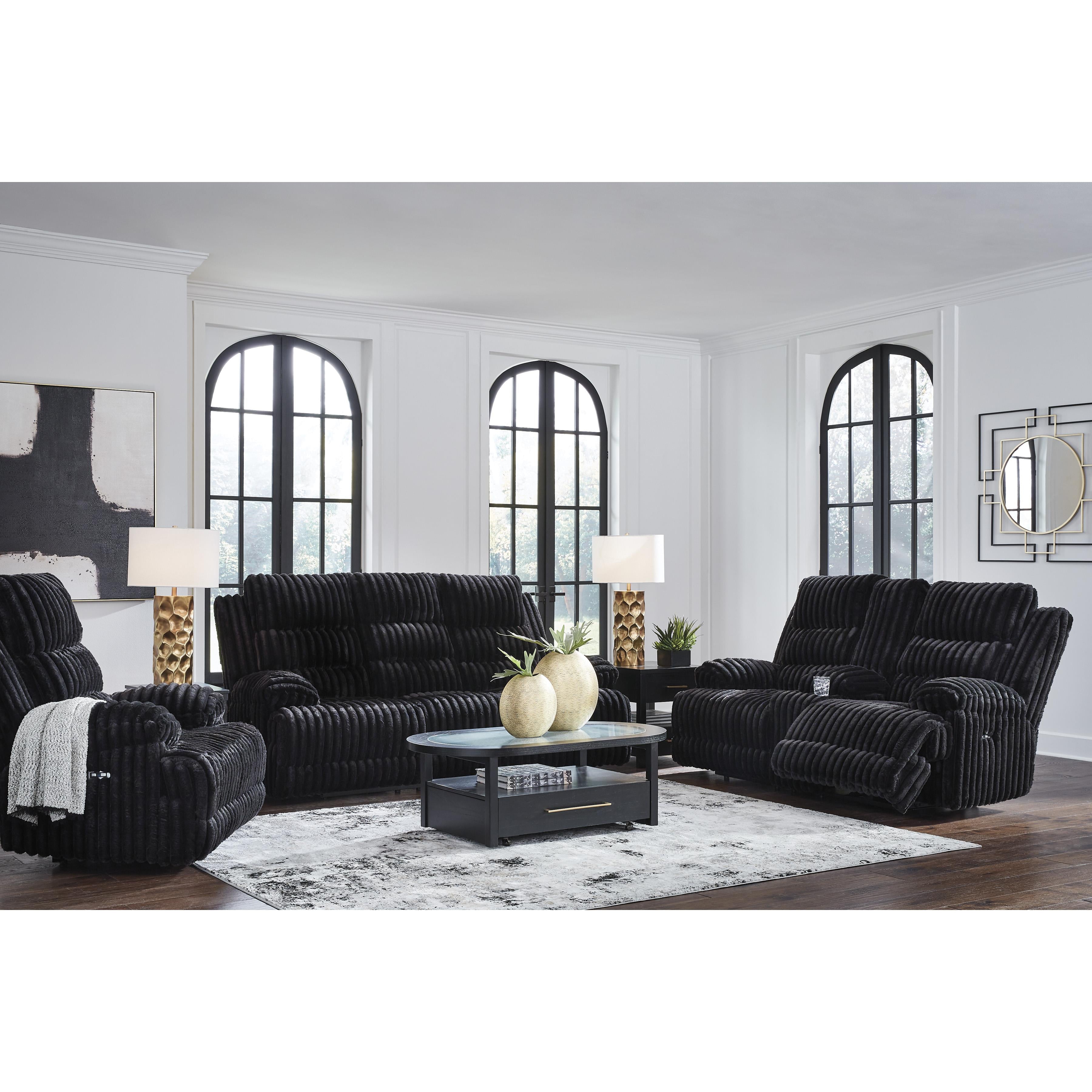  Manufacturer Color_Onyx --  Rhine Falls PC4280599 Reclining Power Sofa with Drop Down Table IMAGE 15
