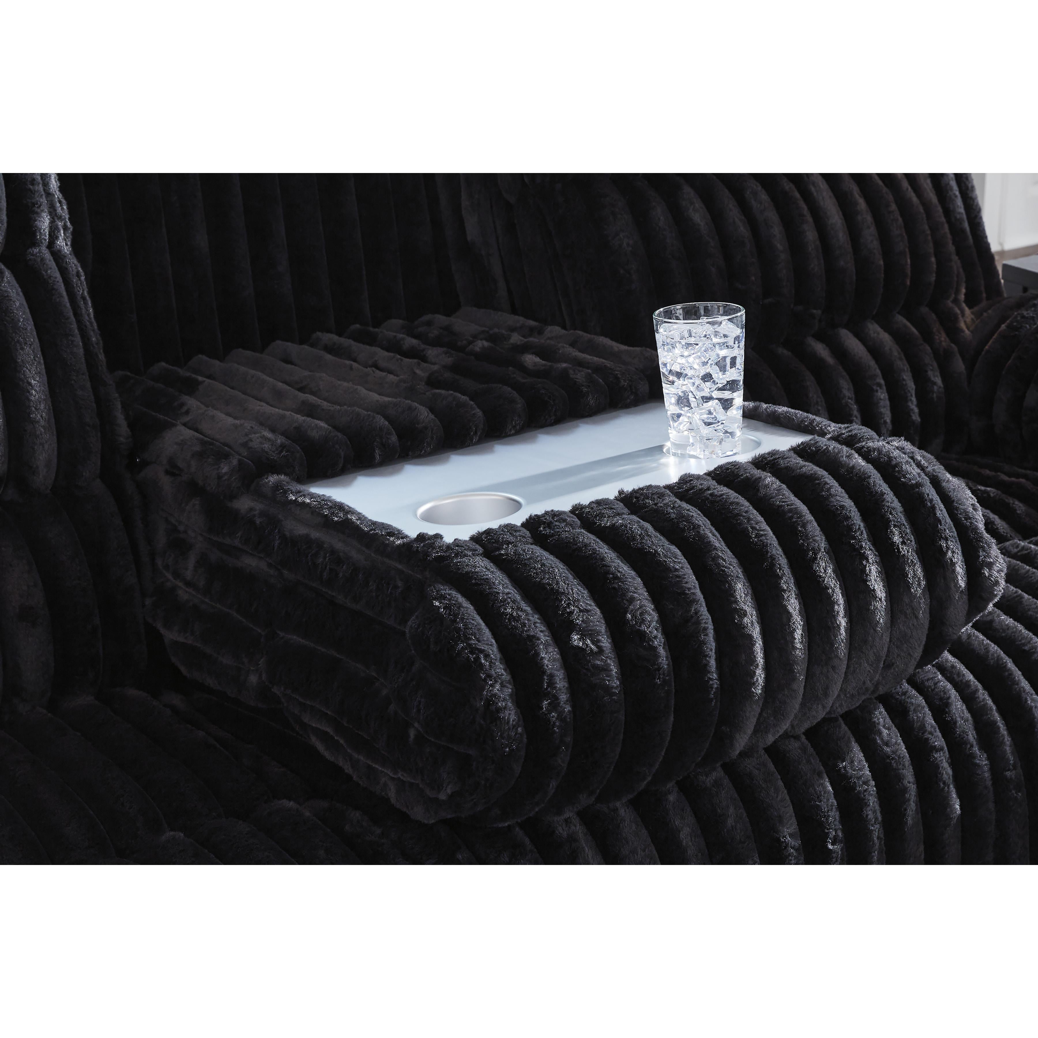  Manufacturer Color_Onyx --  Rhine Falls PC4280599 Reclining Power Sofa with Drop Down Table IMAGE 6
