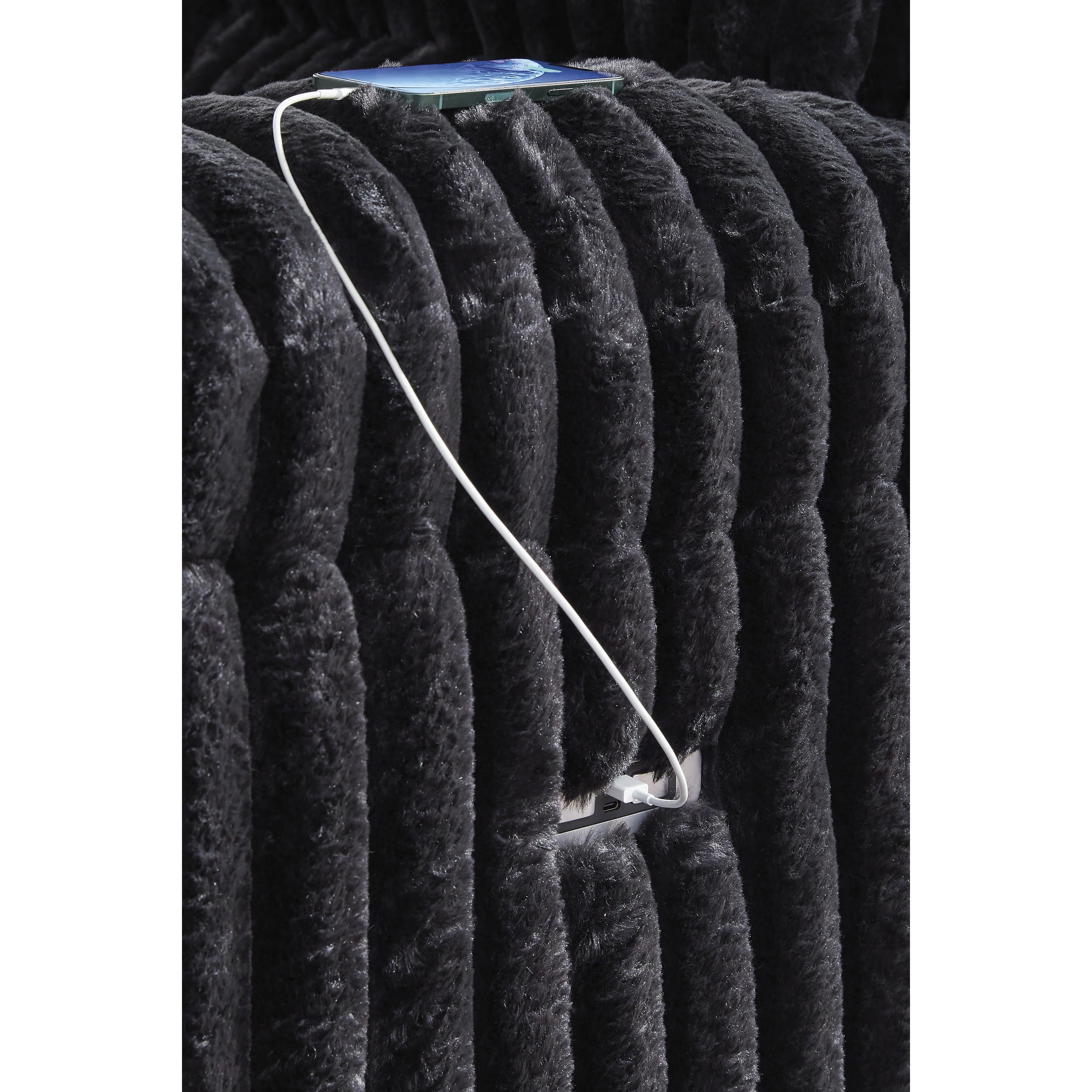  Manufacturer Color_Onyx --  Rhine Falls PC4280599 Reclining Power Sofa with Drop Down Table IMAGE 7