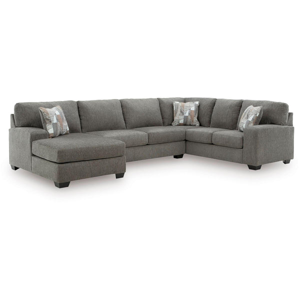 Signature Design by Ashley Clarington PC48405S5 3 pc Sleeper Sectional with Chaise