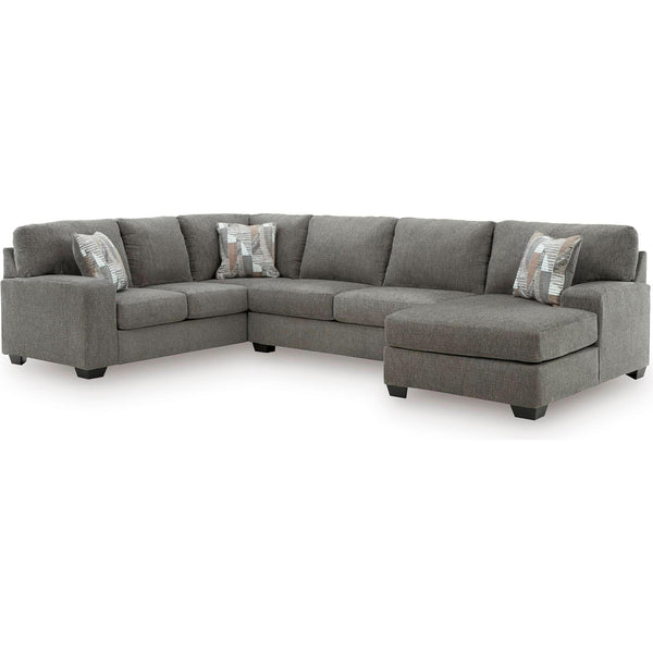 Signature Design by Ashley Clarington PC48405S6 3 pc Sleeper Sectional with Chaise