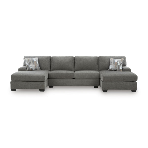 Signature Design by Ashley Clarington PC48405S7 3 pc Sleeper Sectional with Double Chaise