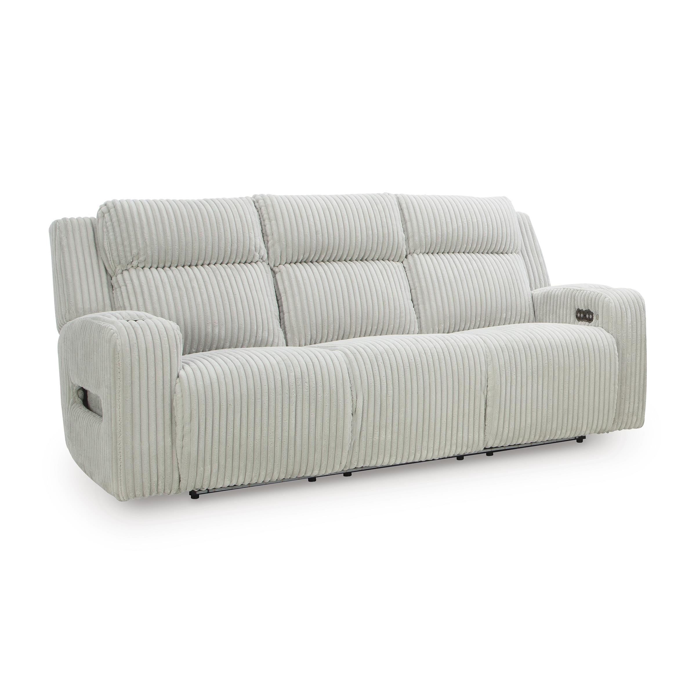  Manufacturer Color_Alloy --  Forest Lake PC6420315 Power Reclining Sofa with Adjustable Headrest IMAGE 1