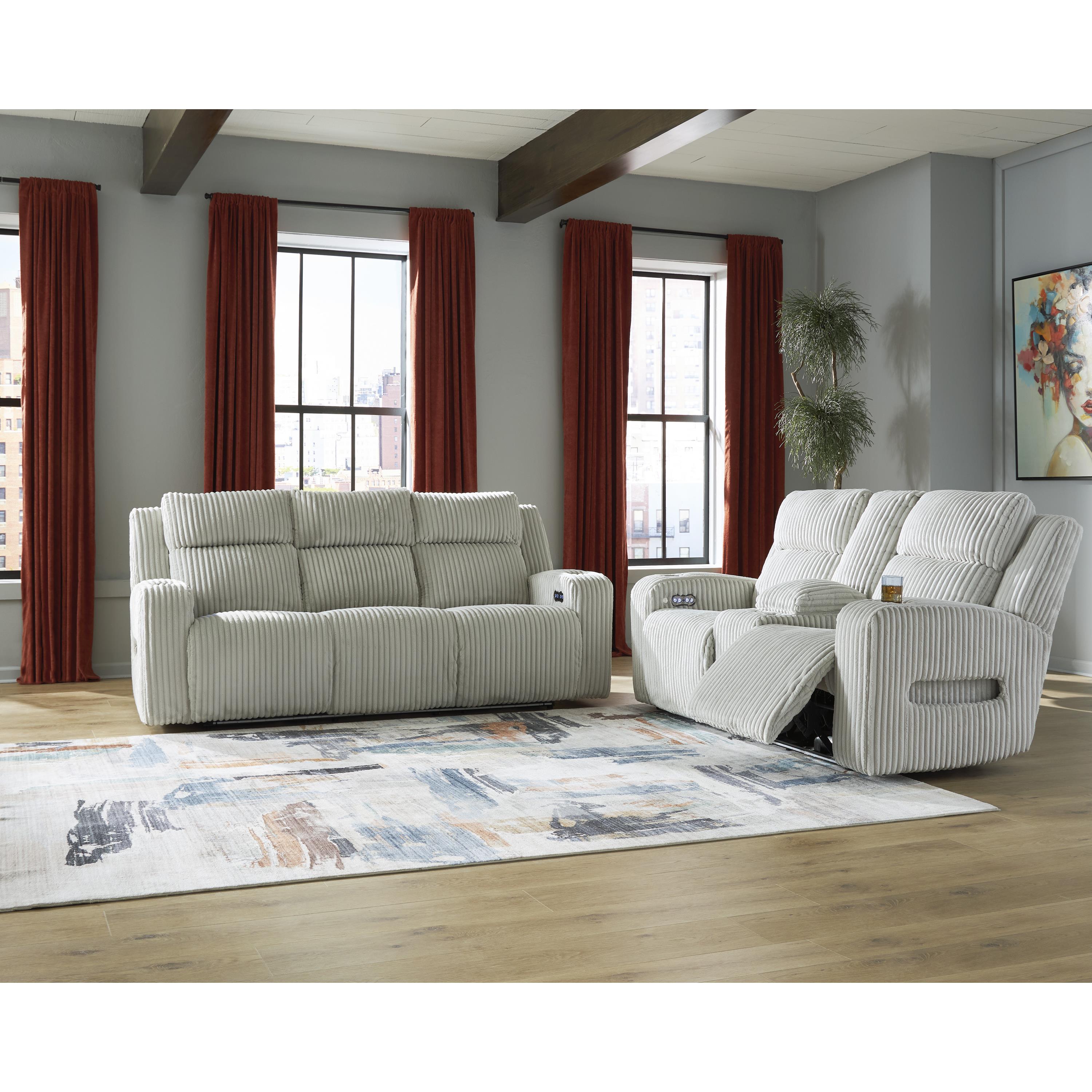  Manufacturer Color_Alloy --  Forest Lake PC6420315 Power Reclining Sofa with Adjustable Headrest IMAGE 13