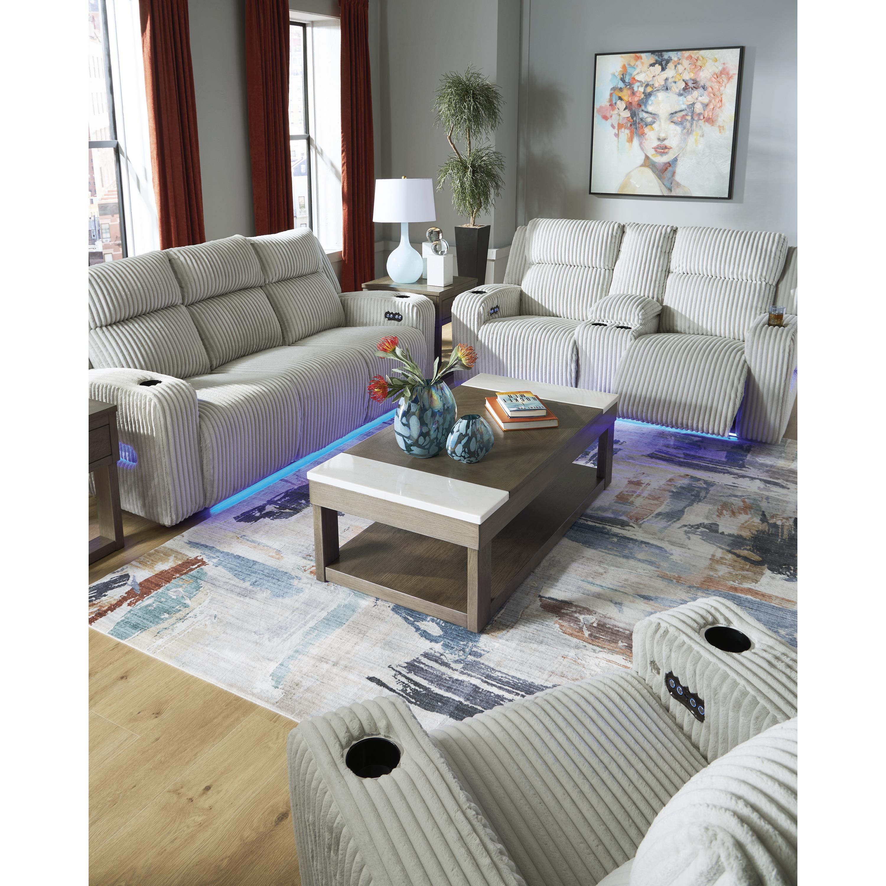  Manufacturer Color_Alloy --  Forest Lake PC6420315 Power Reclining Sofa with Adjustable Headrest IMAGE 16