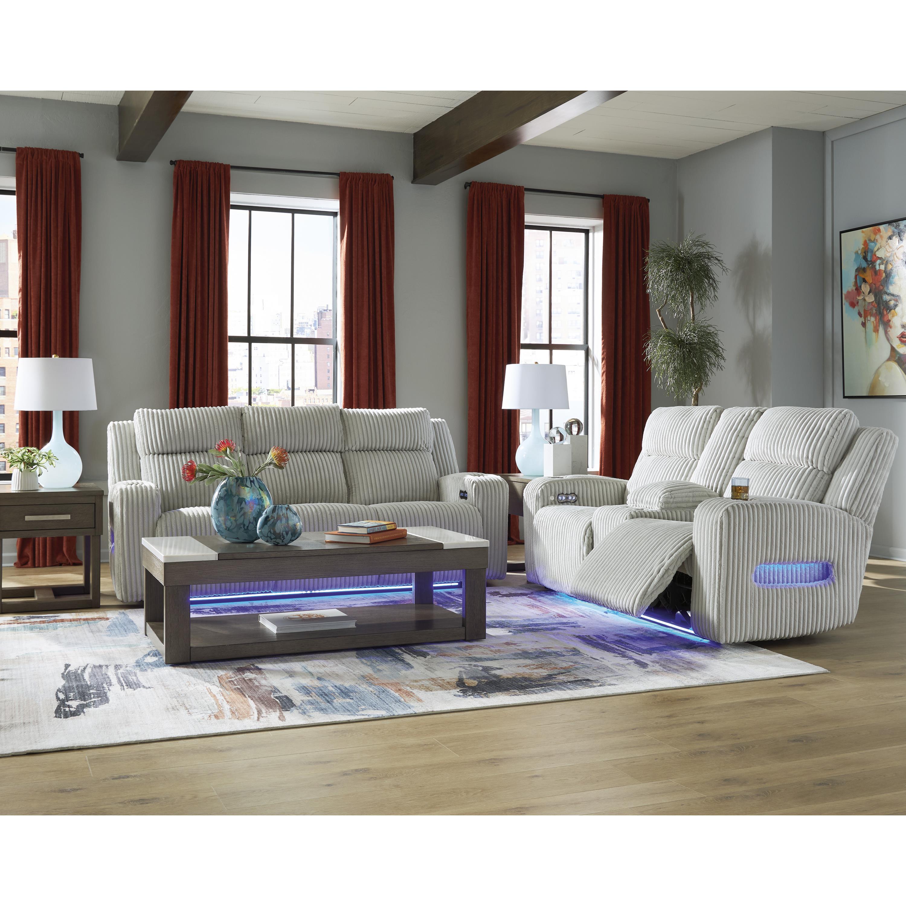  Manufacturer Color_Alloy --  Forest Lake PC6420315 Power Reclining Sofa with Adjustable Headrest IMAGE 19