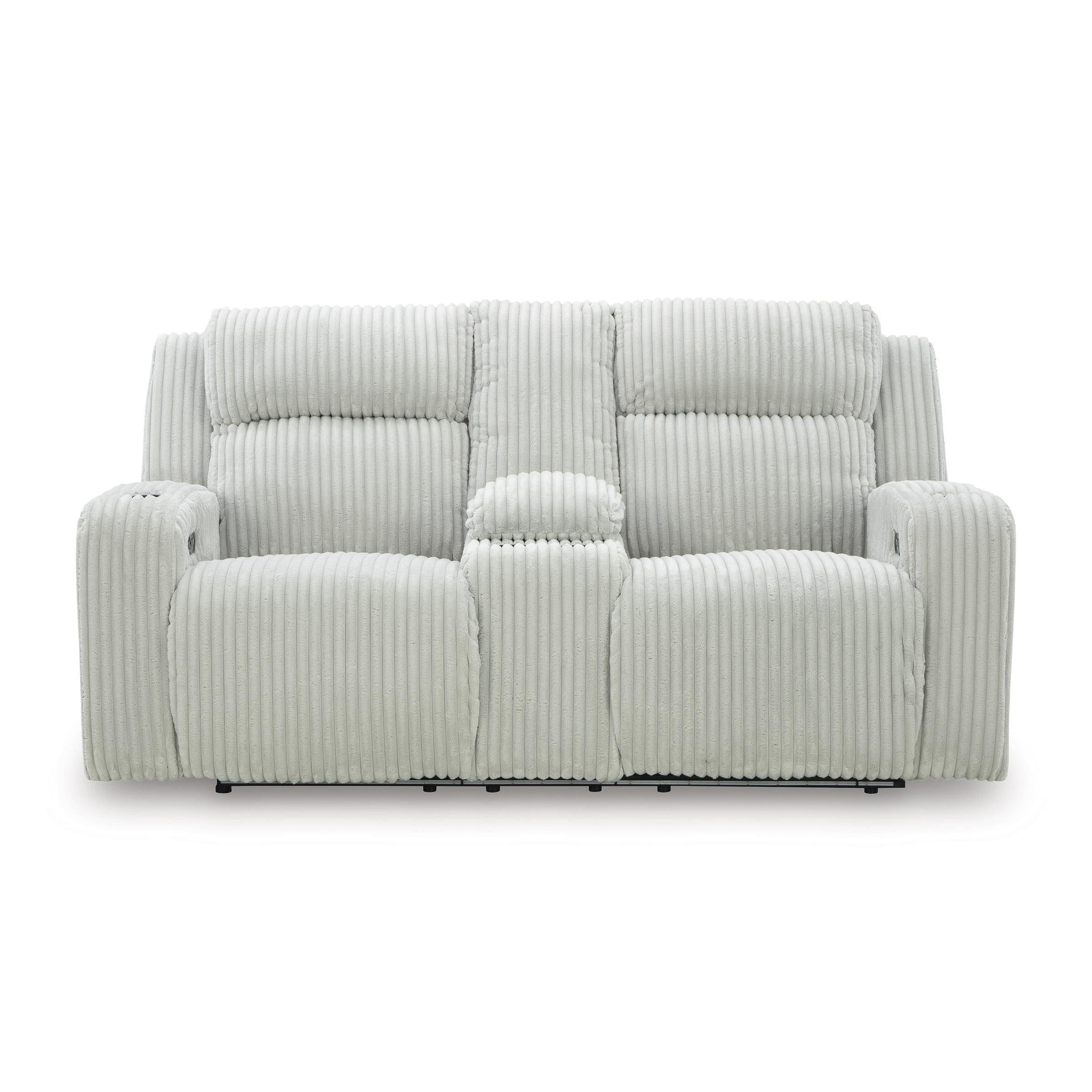  Manufacturer Color_Alloy --  Forest Lake PC6420318 Power Reclining Loveseat with Console and Adjustable Headrest IMAGE 3