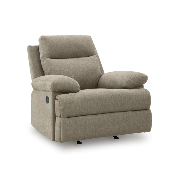 Signature Design by Ashley Side Swipe Rocker Fabric Recliner