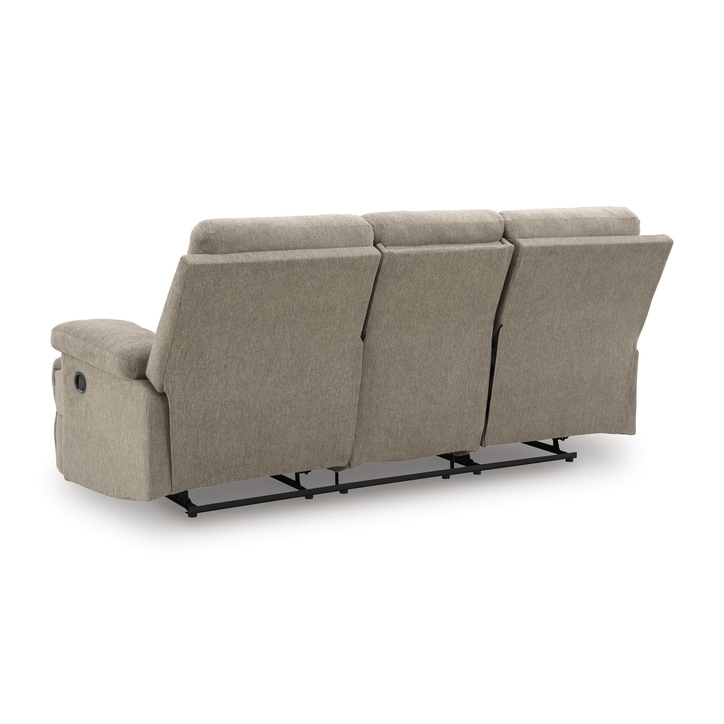  Manufacturer Color_Mocha --  Signature Design by Ashley Side Swipe Stationary Fabric Sofa IMAGE 6