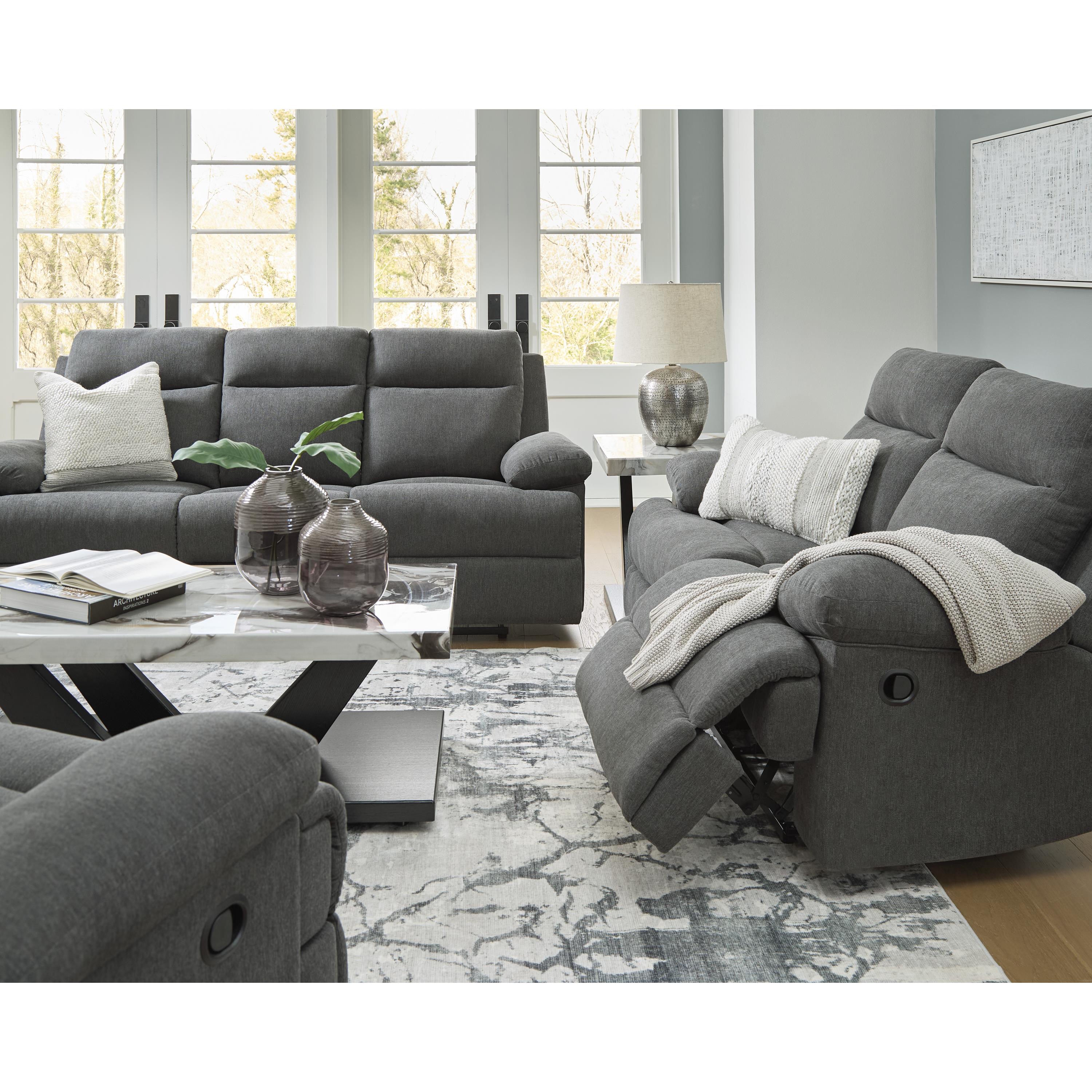  Manufacturer Color_Charcoal --  Side-Swipe PC9140686 Reclining Loveseat IMAGE 11