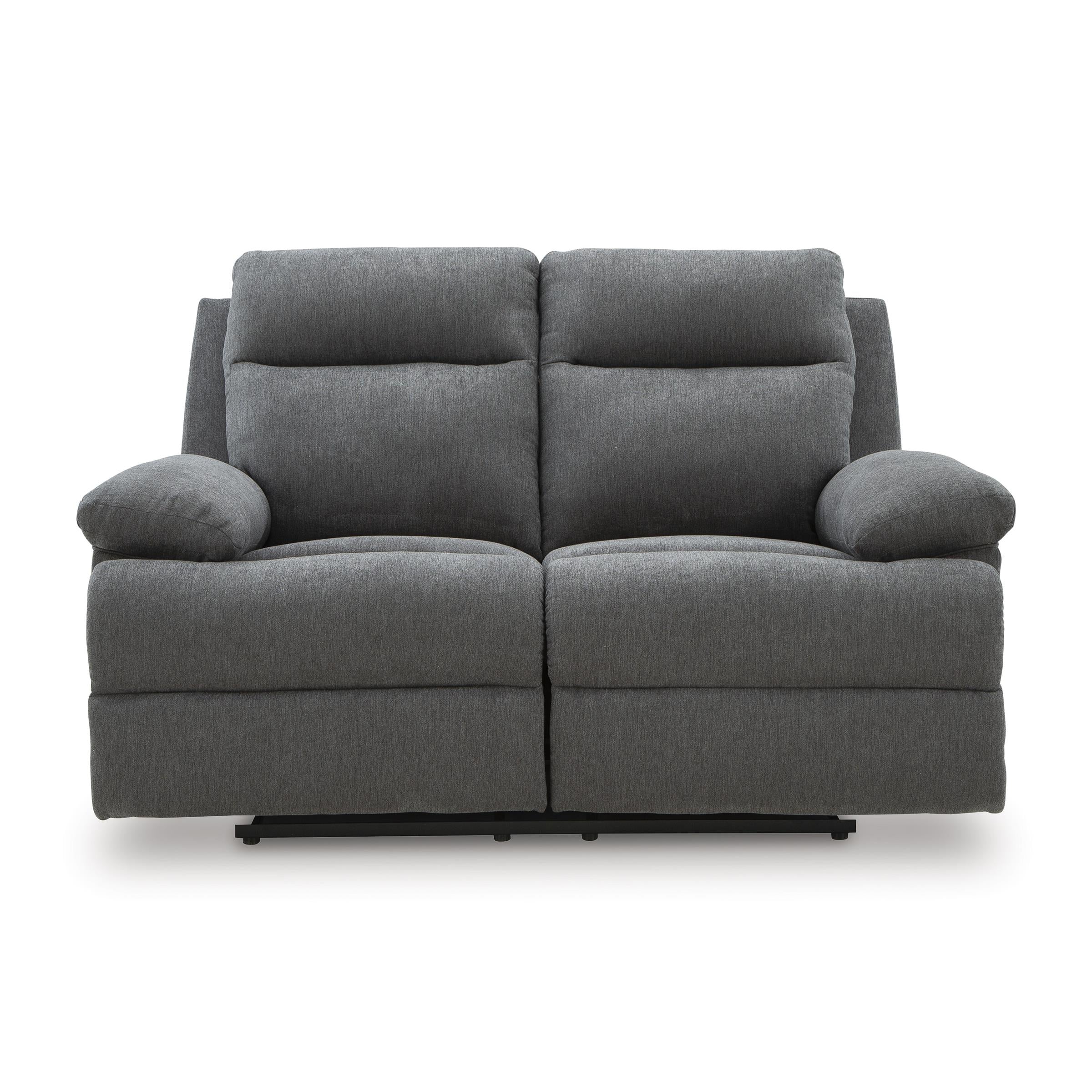  Manufacturer Color_Charcoal --  Side-Swipe PC9140686 Reclining Loveseat IMAGE 3
