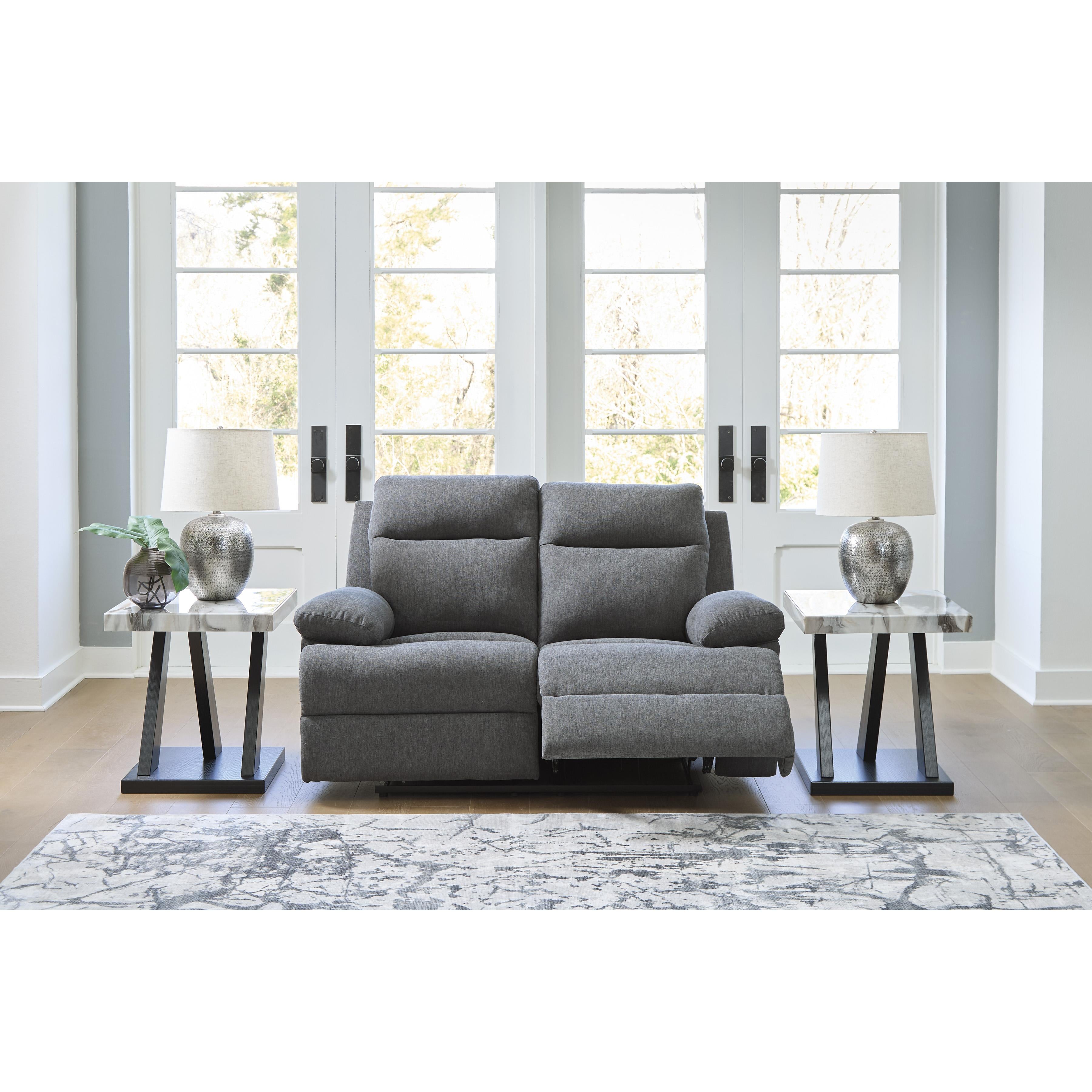  Manufacturer Color_Charcoal --  Side-Swipe PC9140686 Reclining Loveseat IMAGE 5