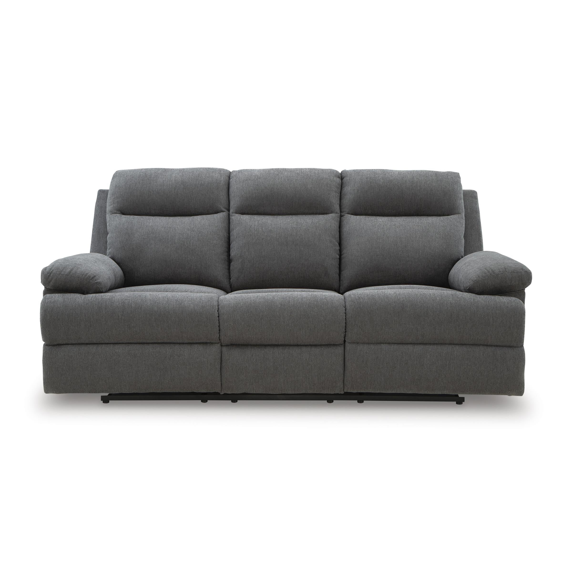  Manufacturer Color_Charcoal --  Side-Swipe PC9140689 Reclining Sofa with Drop Down Table IMAGE 3