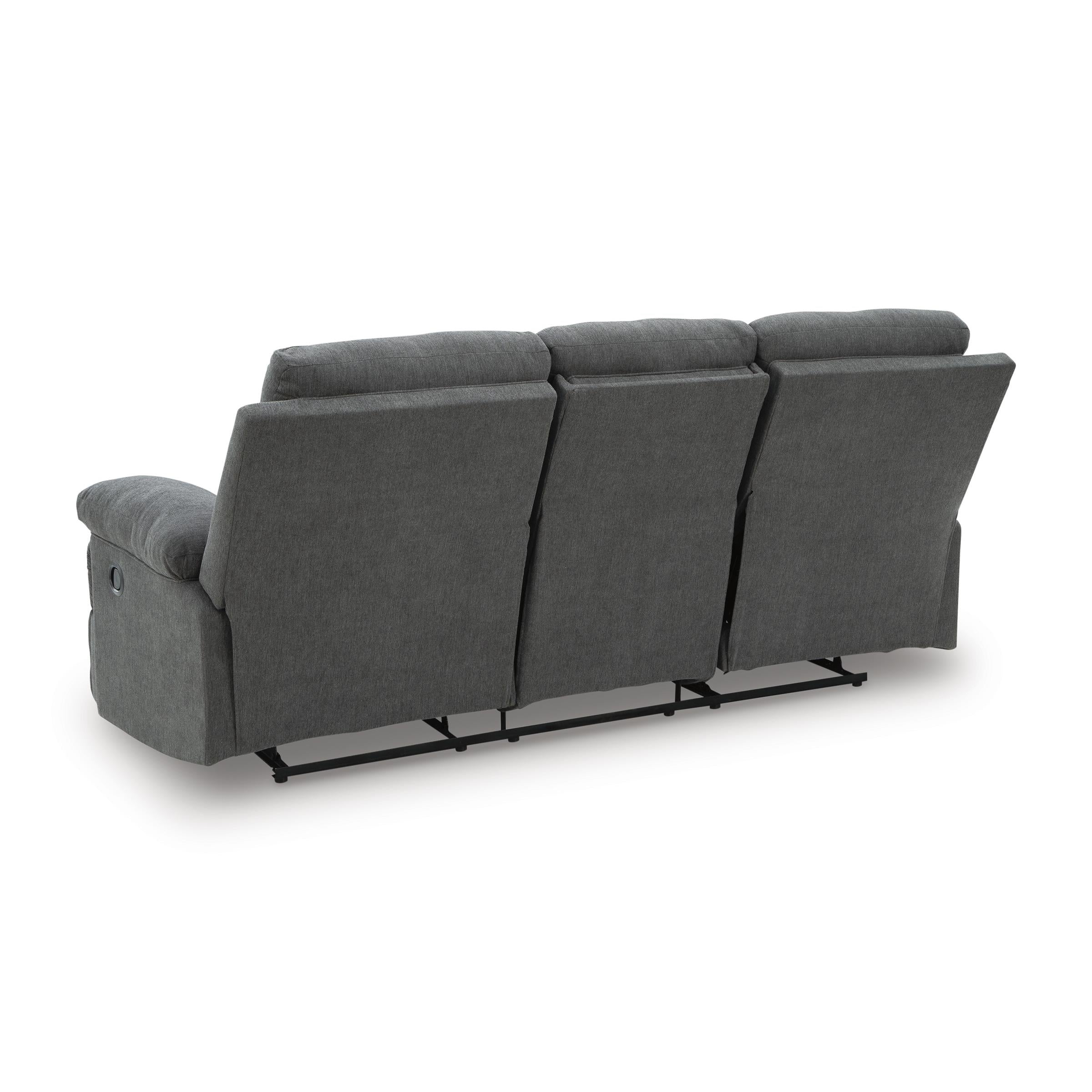  Manufacturer Color_Charcoal --  Side-Swipe PC9140689 Reclining Sofa with Drop Down Table IMAGE 5
