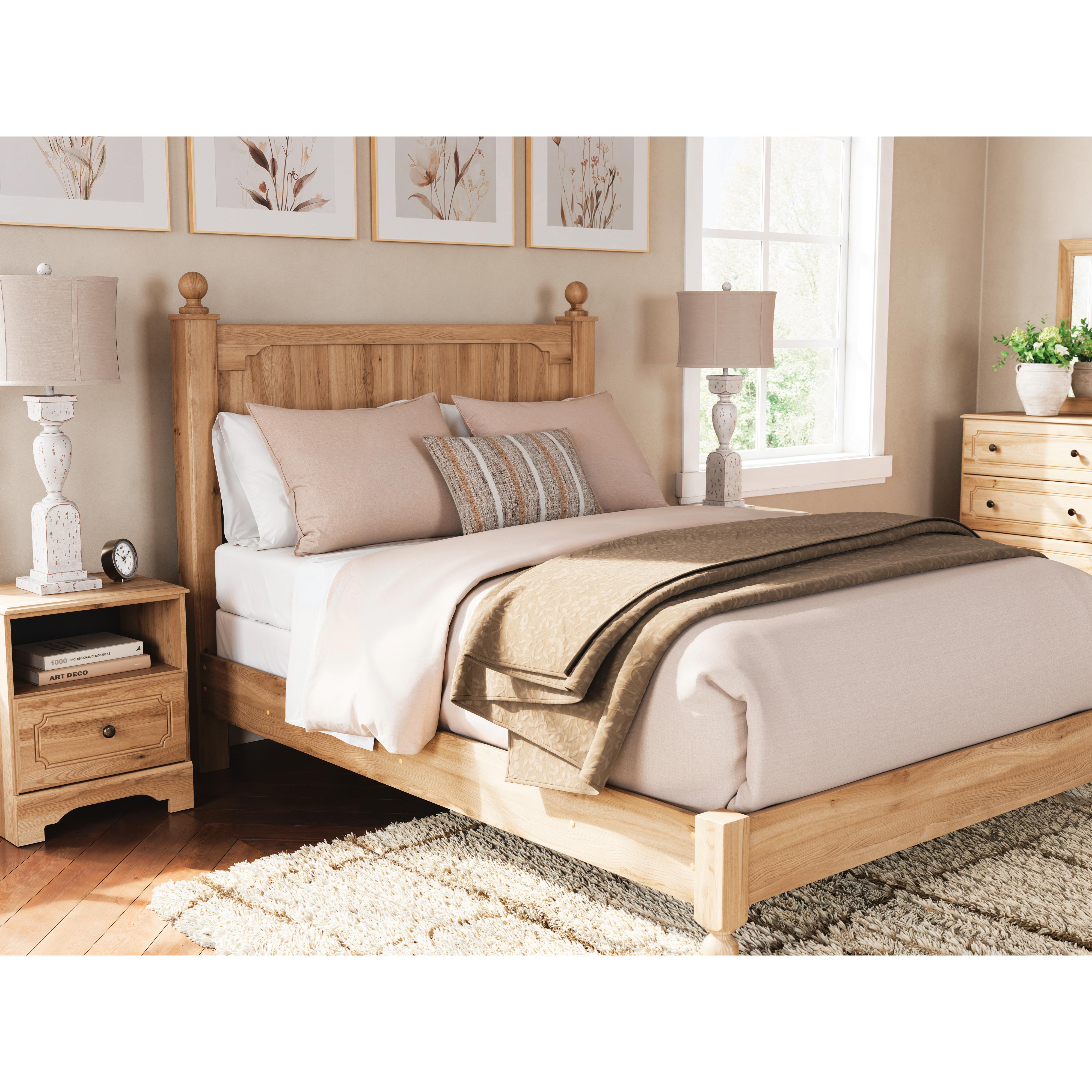  Size_Queen --  Aleaport PCB1075B7 Queen Panel Bed IMAGE 9