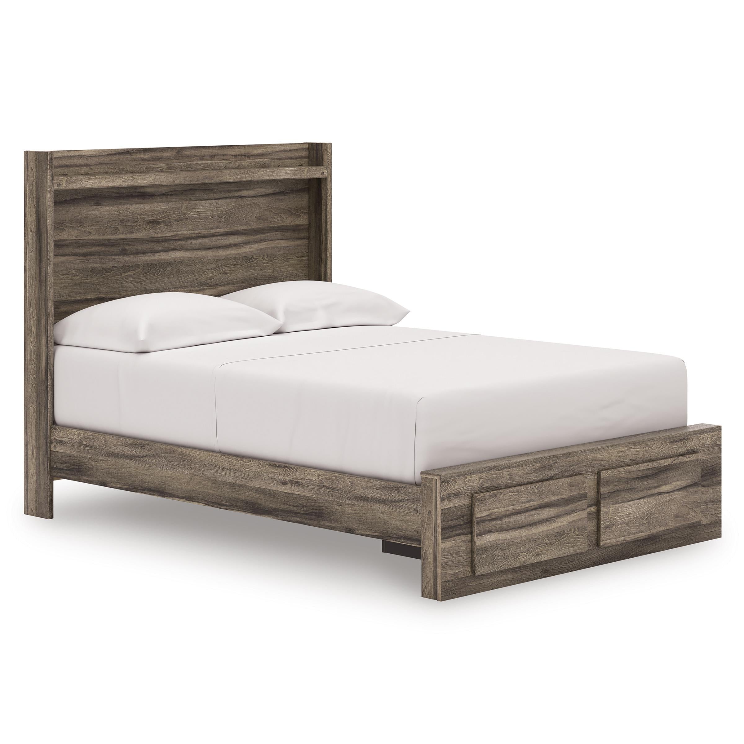  Size_Full --  Signature Design by Ashley Elbrim Panel Bed with Storage IMAGE 1