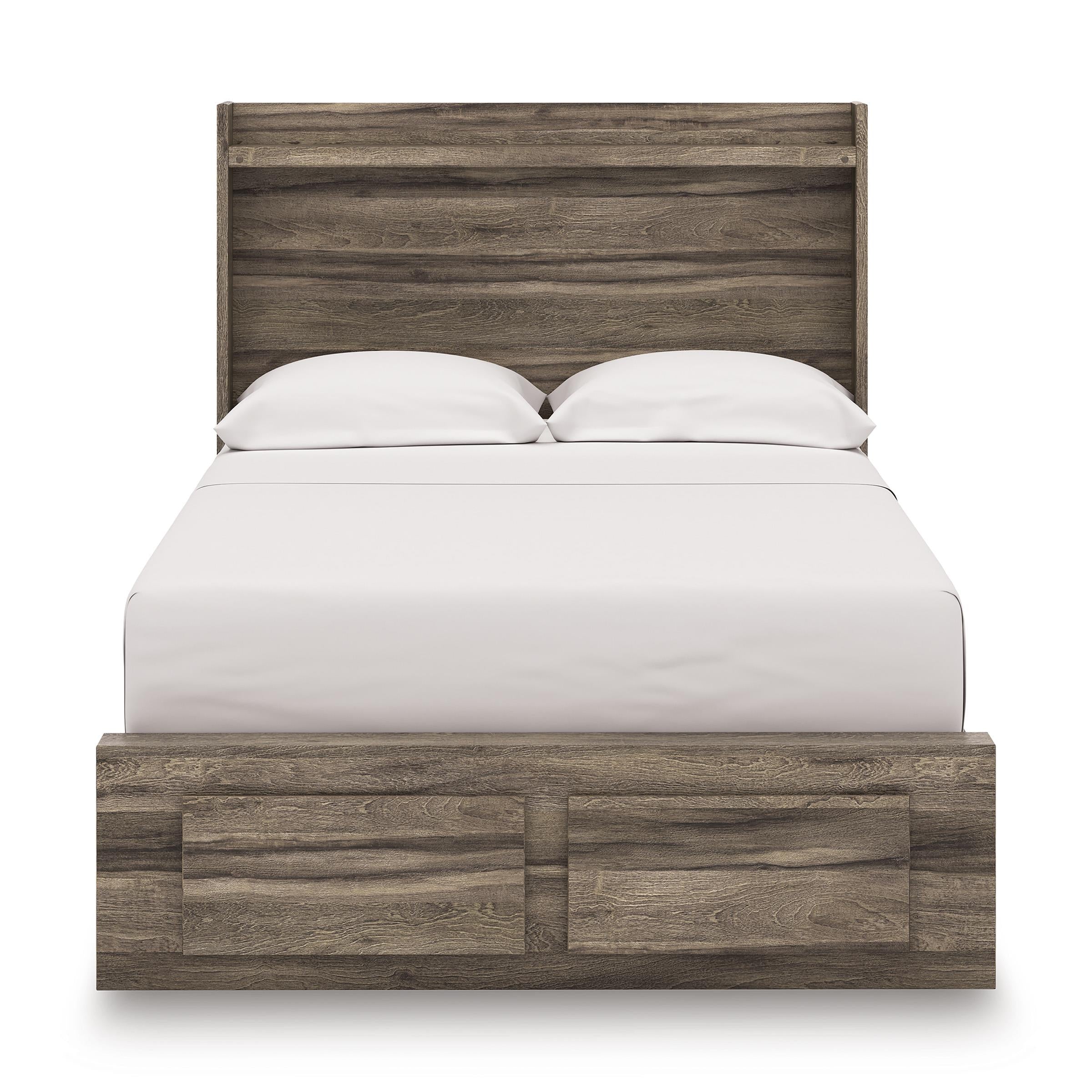 Size_Full --  Signature Design by Ashley Elbrim Panel Bed with Storage IMAGE 3
