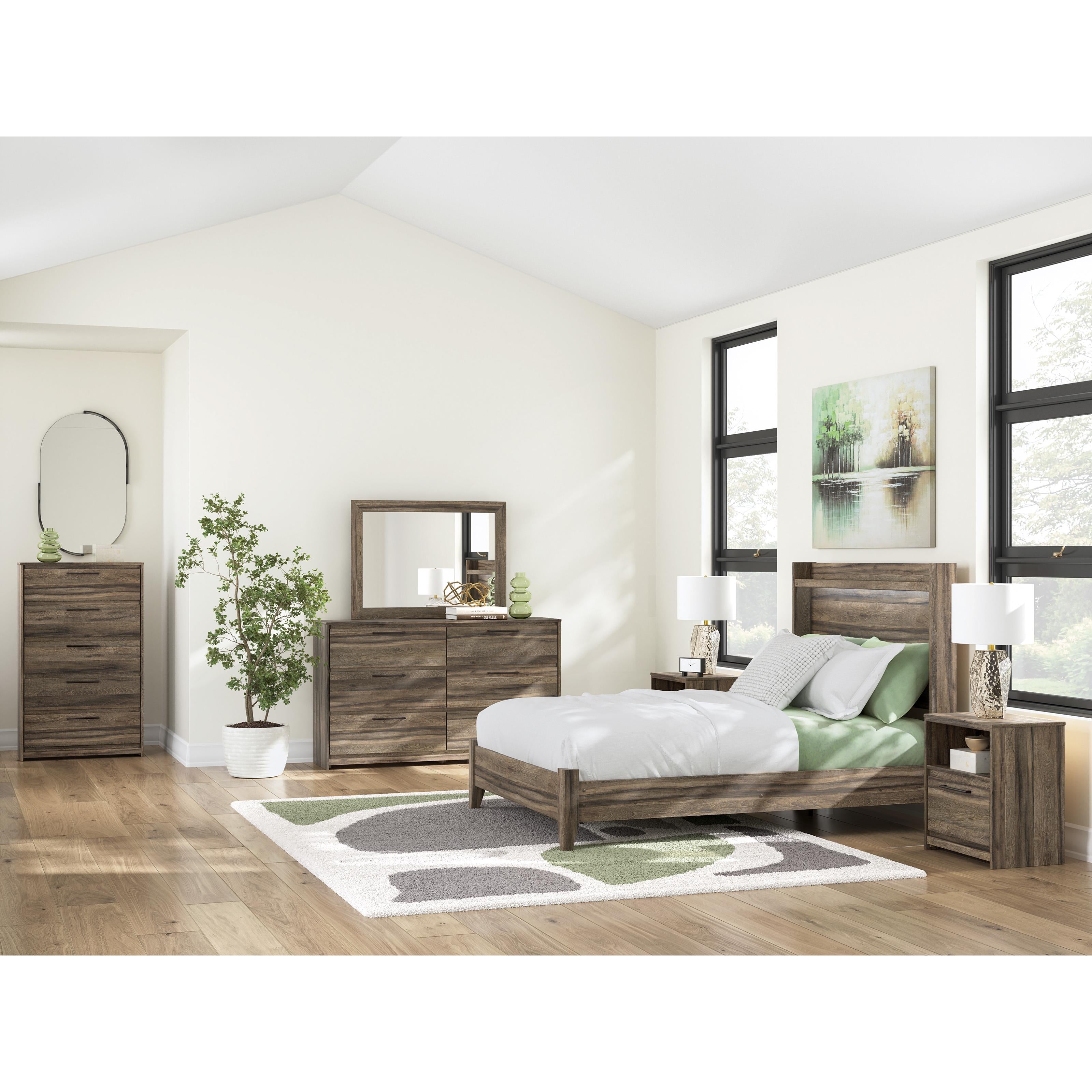  Size_Full --  Signature Design by Ashley Elbrim Panel Bed IMAGE 8